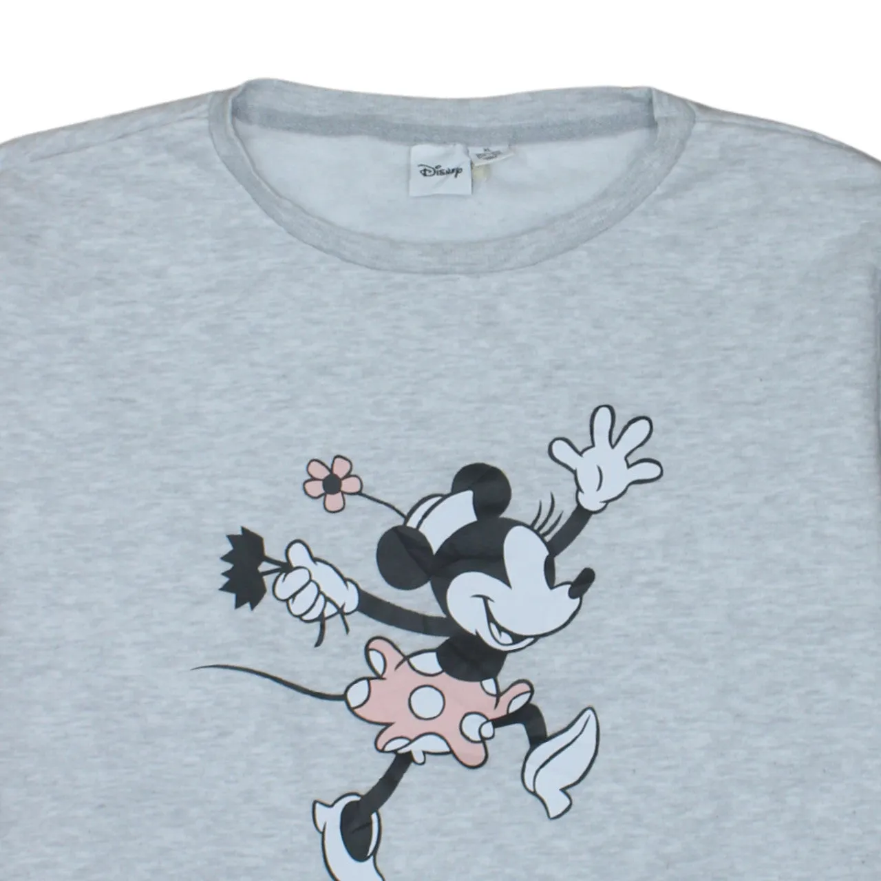 Disney Grey Sweatshirt Women's XLarge Printed Minnie Mouse Graphic Crewneck Pullover Top sold by Vintage Club product image thumbnail 3
