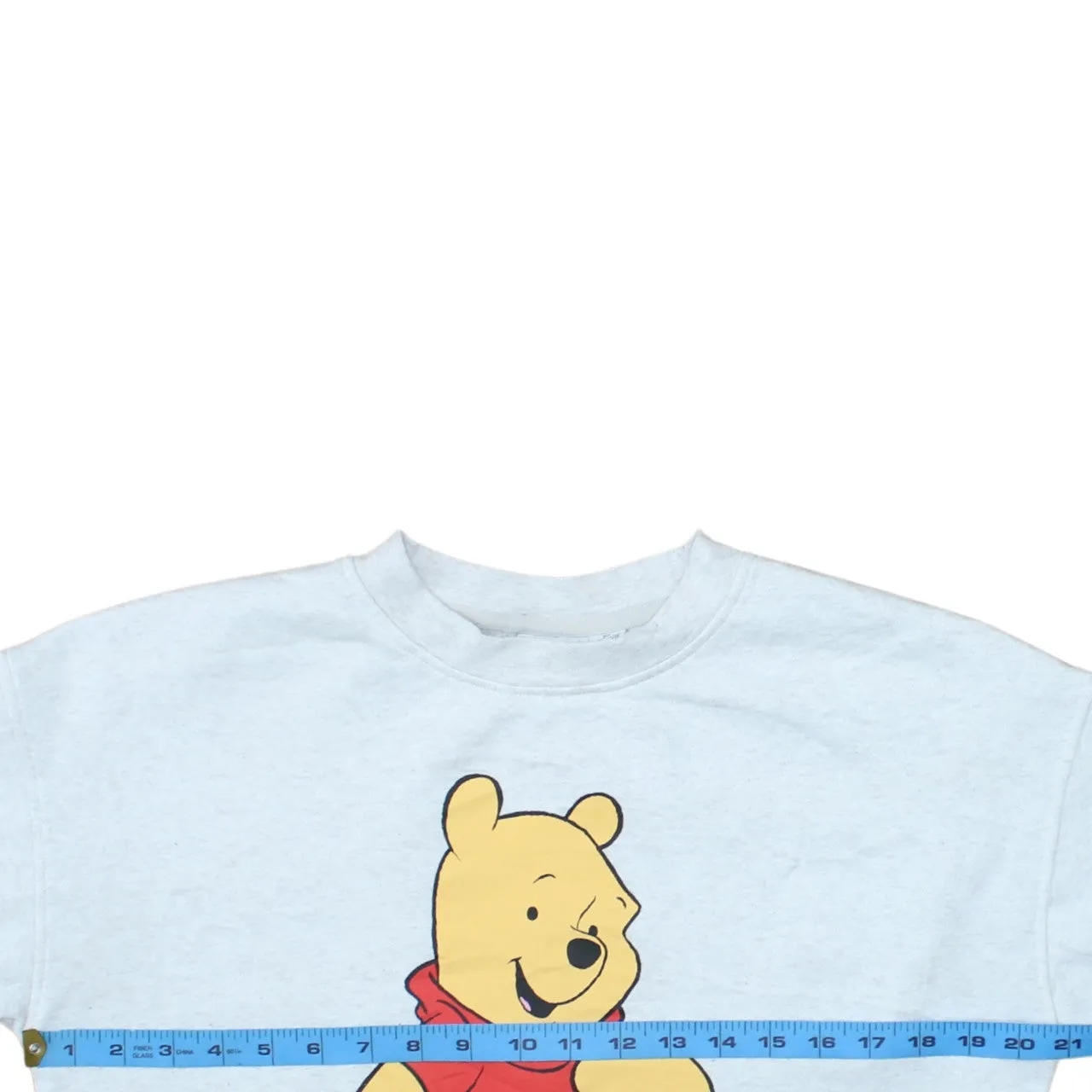 Disney Light Grey Sweatshirt Women’s XSmall Printed Pooh Graphic Crewneck Pullover Top sold by Vintage Club product image thumbnail 5