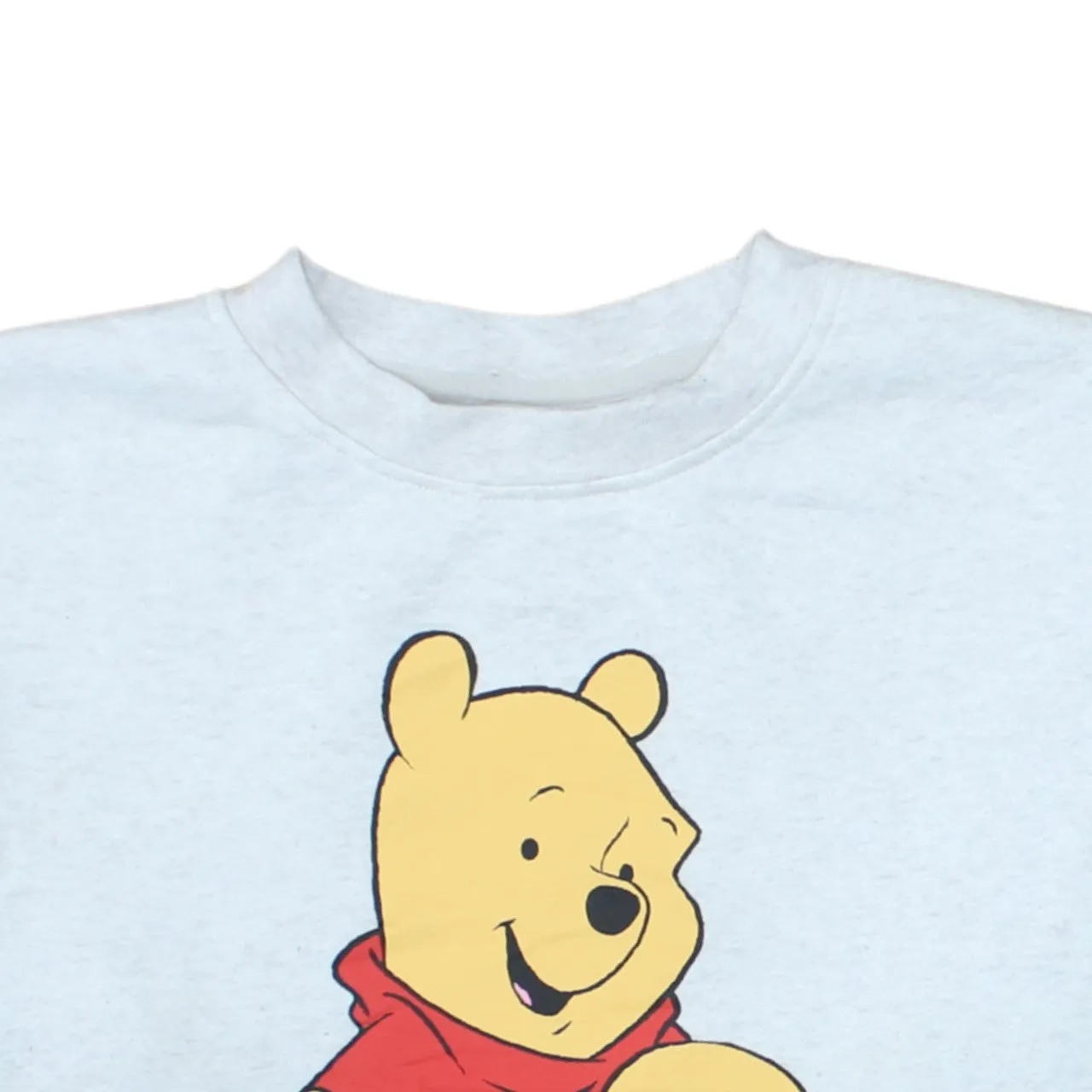 Disney Light Grey Sweatshirt Women’s XSmall Printed Pooh Graphic Crewneck Pullover Top sold by Vintage Club product image thumbnail 3
