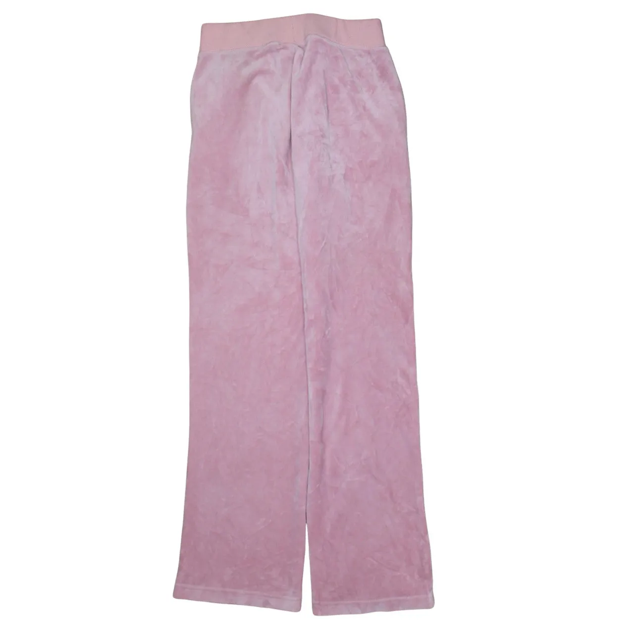 Juicy Couture Light Pink Velour Trousers Men's Small Elastic Waist Embroidered Logo Loungewear Pants sold by Vintage Club product image thumbnail 2