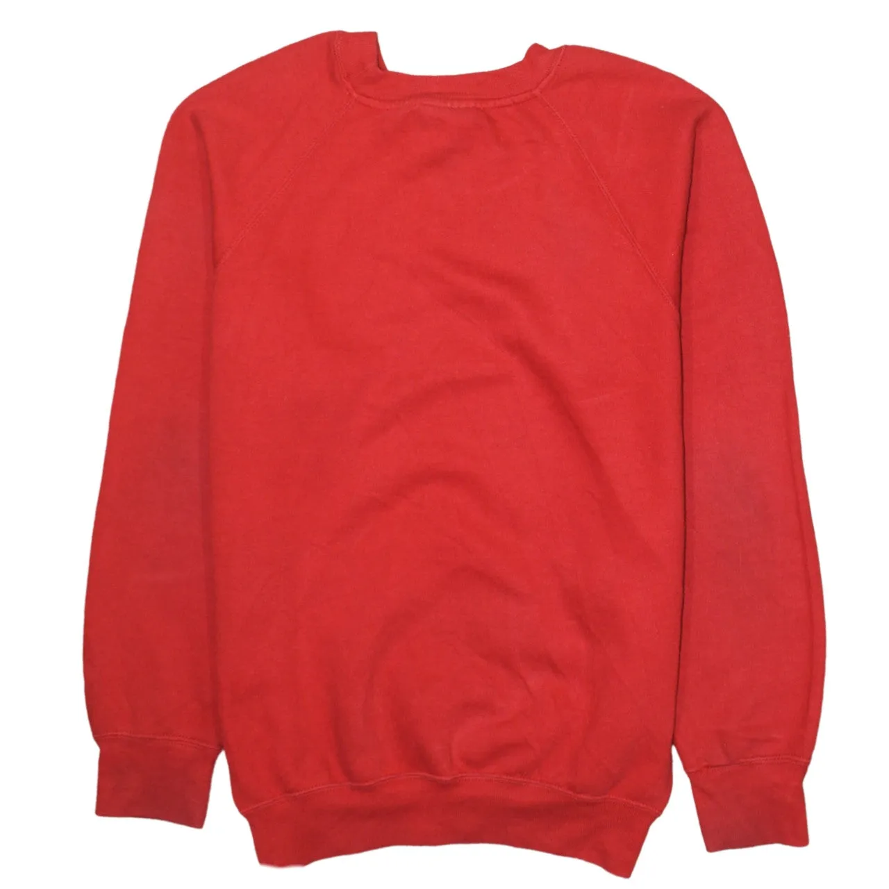 Russell Athletic Red Sweatshirt Men's XSmall Embroidered School Crest Fleece Pullover Jumper sold by Vintage Club product image thumbnail 2