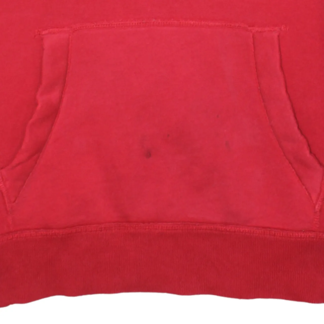 Hollister Red Hoodie Men's Medium Printed Logo Front Pocket Pullover Sweatshirt sold by Vintage Club product image thumbnail 4