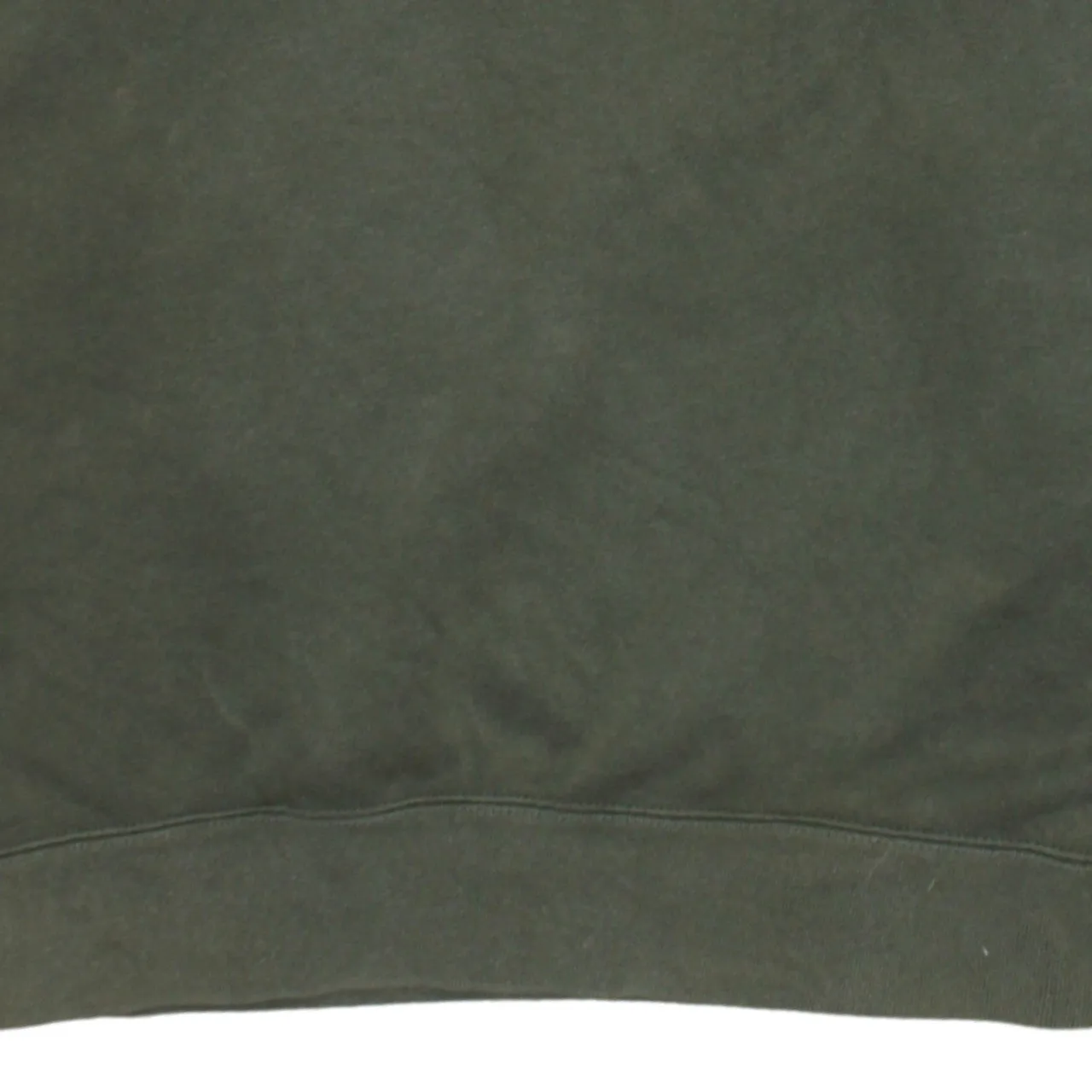 Adidas Khaki Green Sweatshirt Men's Small Trefoil Embroidered Logo Three Stripe Sleeves Pullover Jumper sold by Vintage Club product image thumbnail 4