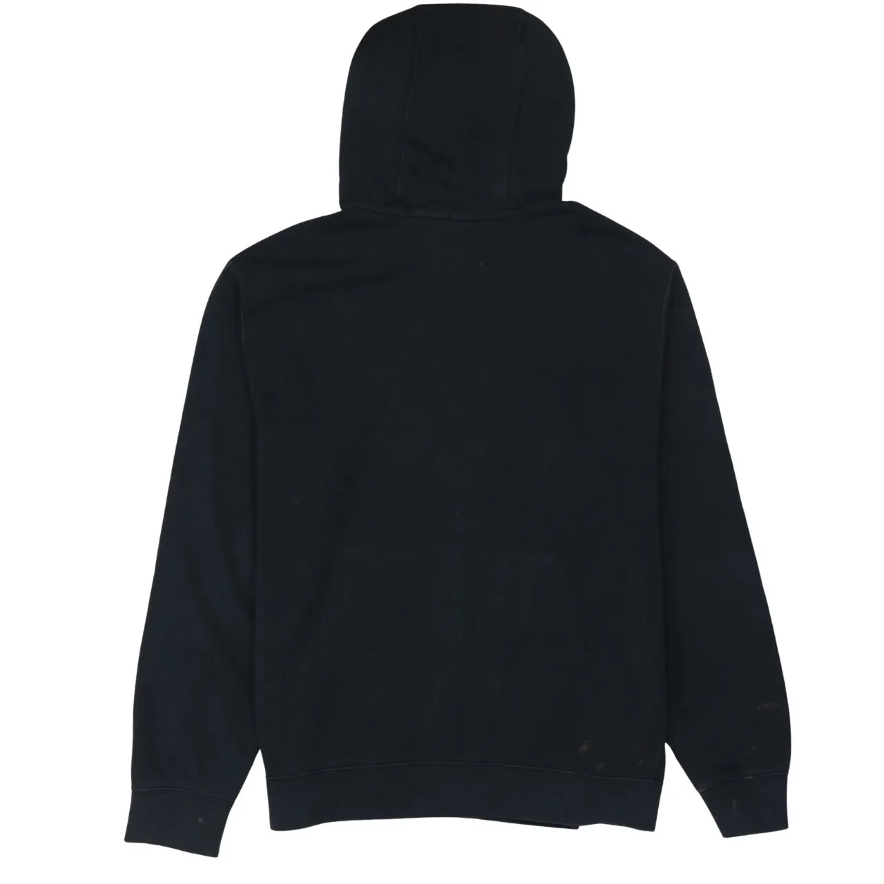 Nike Black Hoodie Men’s Medium Embroidered Swoosh Front Pocket Pullover Sweatshirt sold by Vintage Club product image thumbnail 2