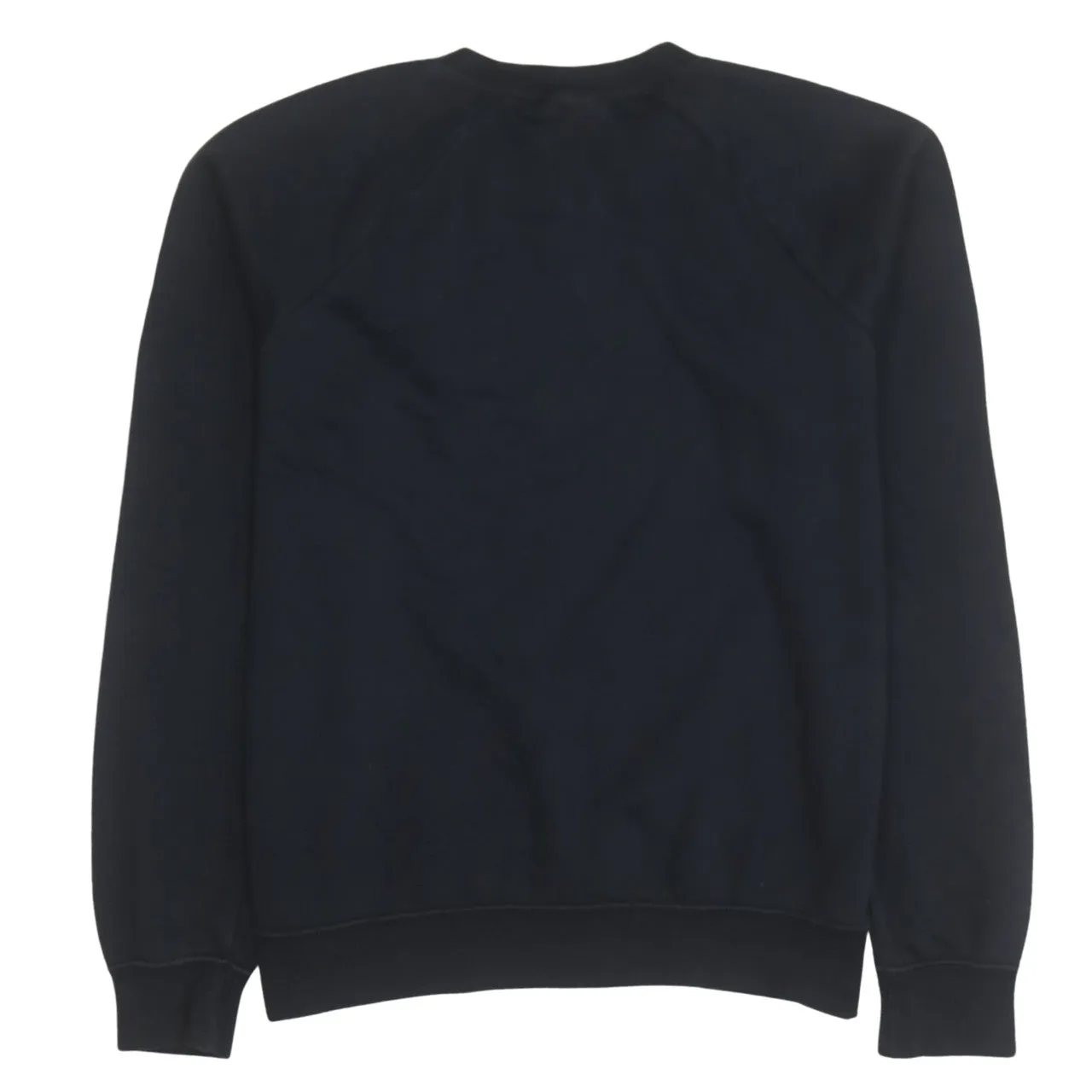 Nike Black Sweatshirt Men's Medium Printed Chest Logo Crewneck Pullover Fleece Top sold by Vintage Club product image thumbnail 2