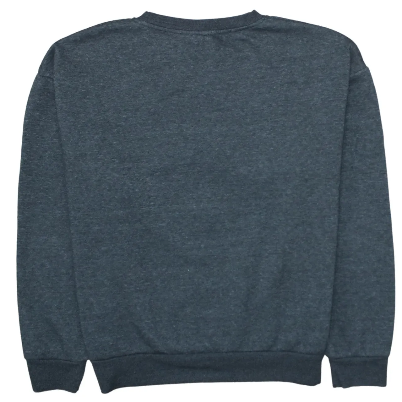 Disney Charcoal Grey Sweatshirt Women’s Large Stitch Printed Graphic Fleece Pullover Top sold by Vintage Club product image thumbnail 2