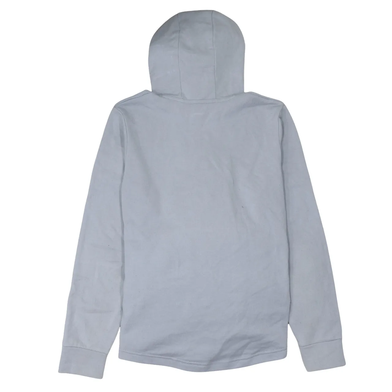 Under Armour Light Grey Hoodie Women’s Medium Printed Logo Drawstring Hood Long Sleeve Top sold by Vintage Club product image thumbnail 2
