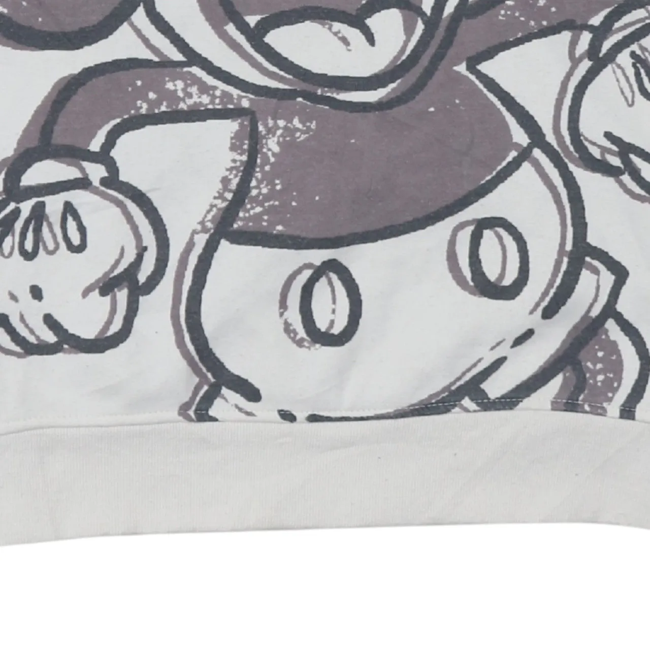 Disney Cream Sweatshirt Women’s XXSmall Printed Mickey Mouse Graphic Fleece Pullover Top sold by Vintage Club product image thumbnail 4