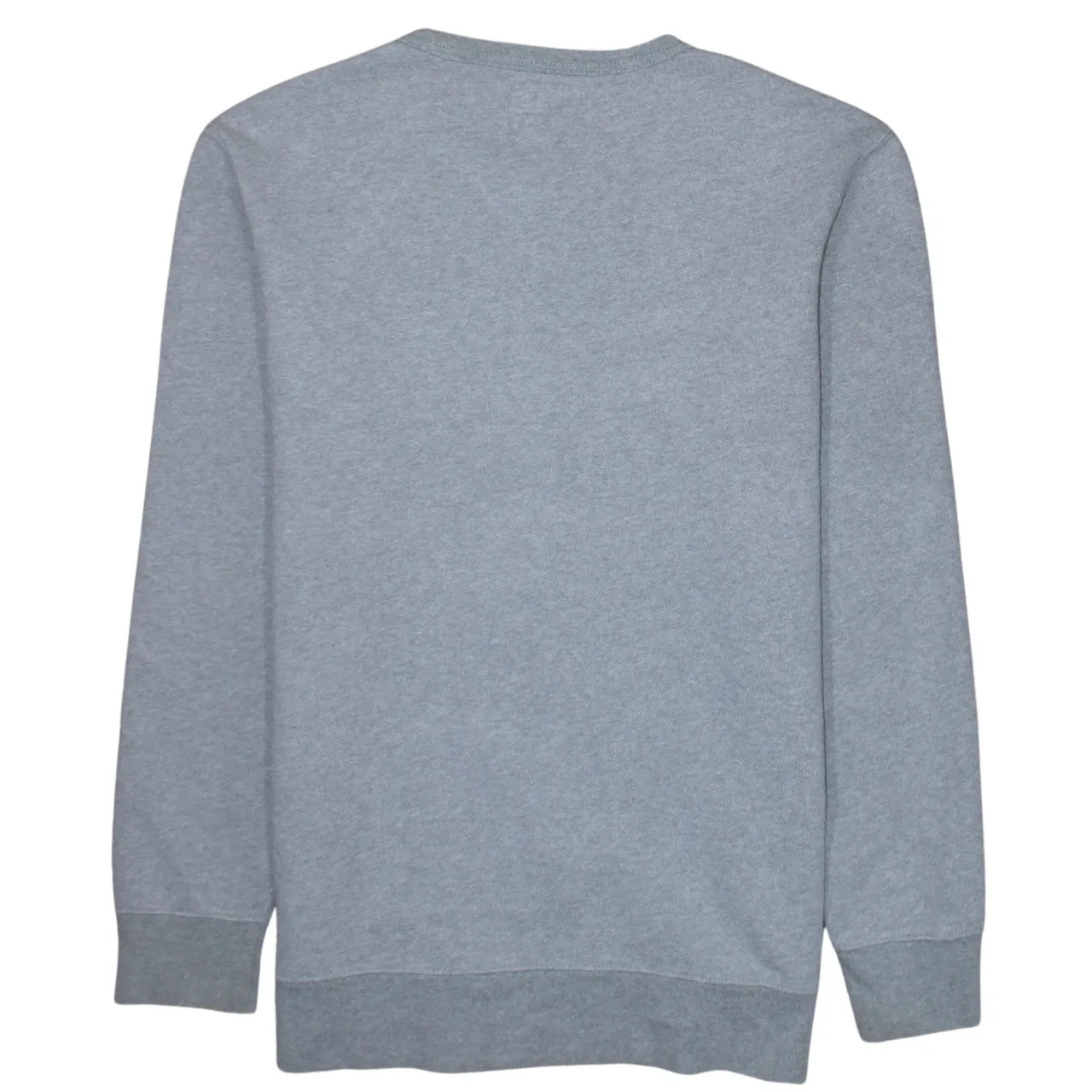 Levi's Grey Sweatshirt Men's Medium Flock Logo Crewneck Ribbed Cuffs Pullover Top sold by Vintage Club product image thumbnail 2