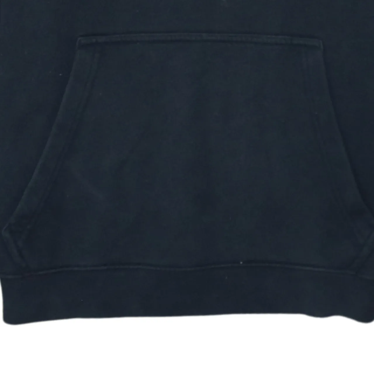 Nike Black Hoodie Men’s Small Embroidered Swoosh Drawstring Hood Front Pouch Pullover sold by Vintage Club product image thumbnail 4