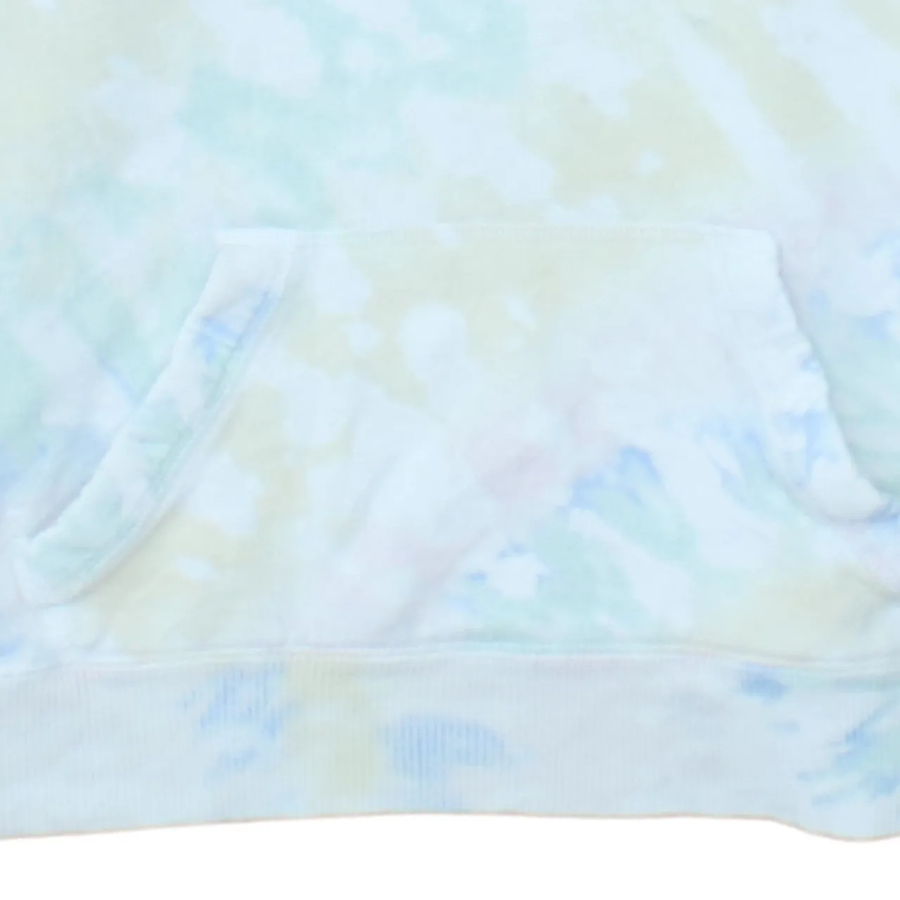 Hollister Pastel Tie Dye Hoodie Women’s Large Embroidered Logo Sleeve Script Pullover Sweatshirt sold by Vintage Club product image thumbnail 4