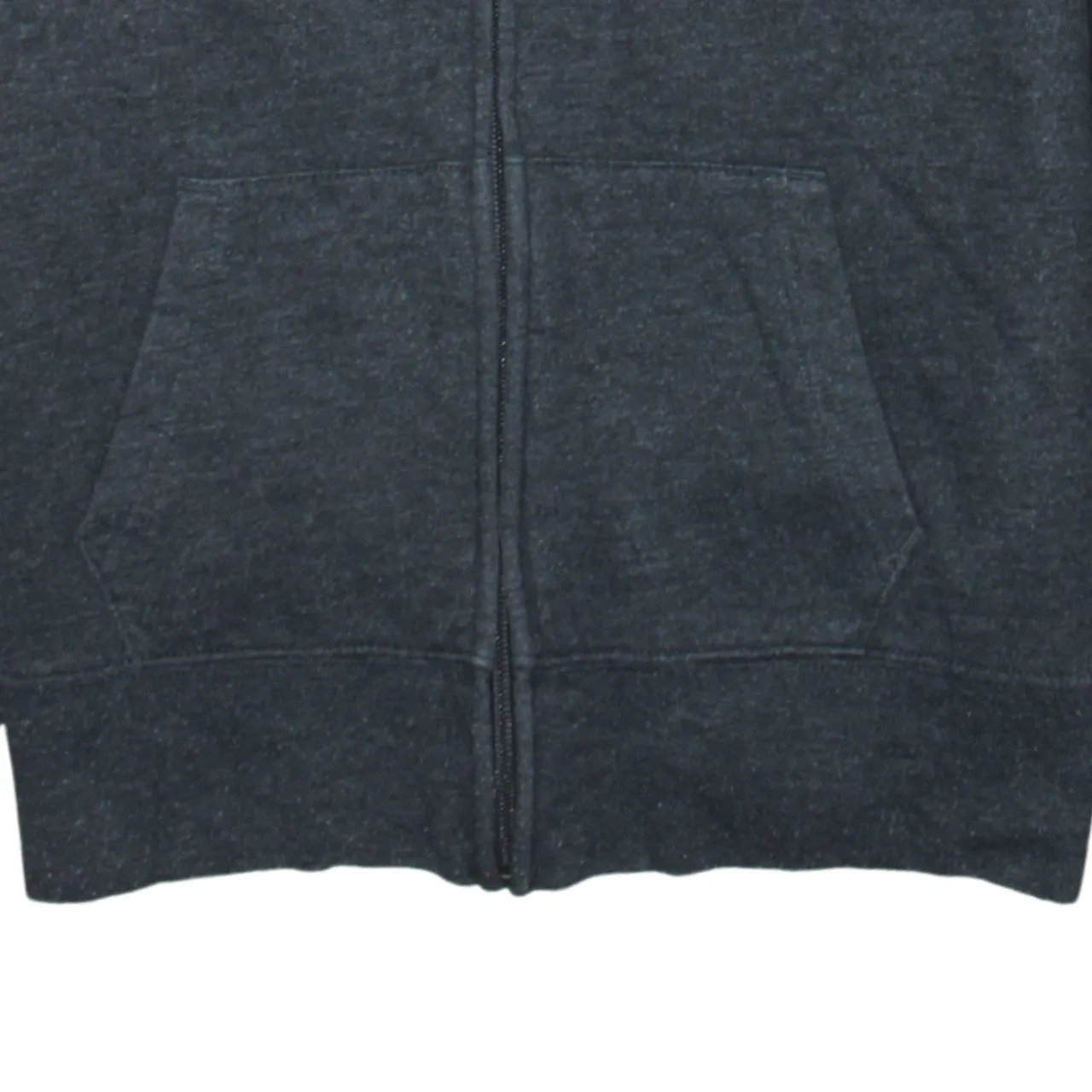 Gap Charcoal Grey Zip Hoodie Women’s Small Embroidered Logo Split Pocket Sweatshirt sold by Vintage Club product image thumbnail 4
