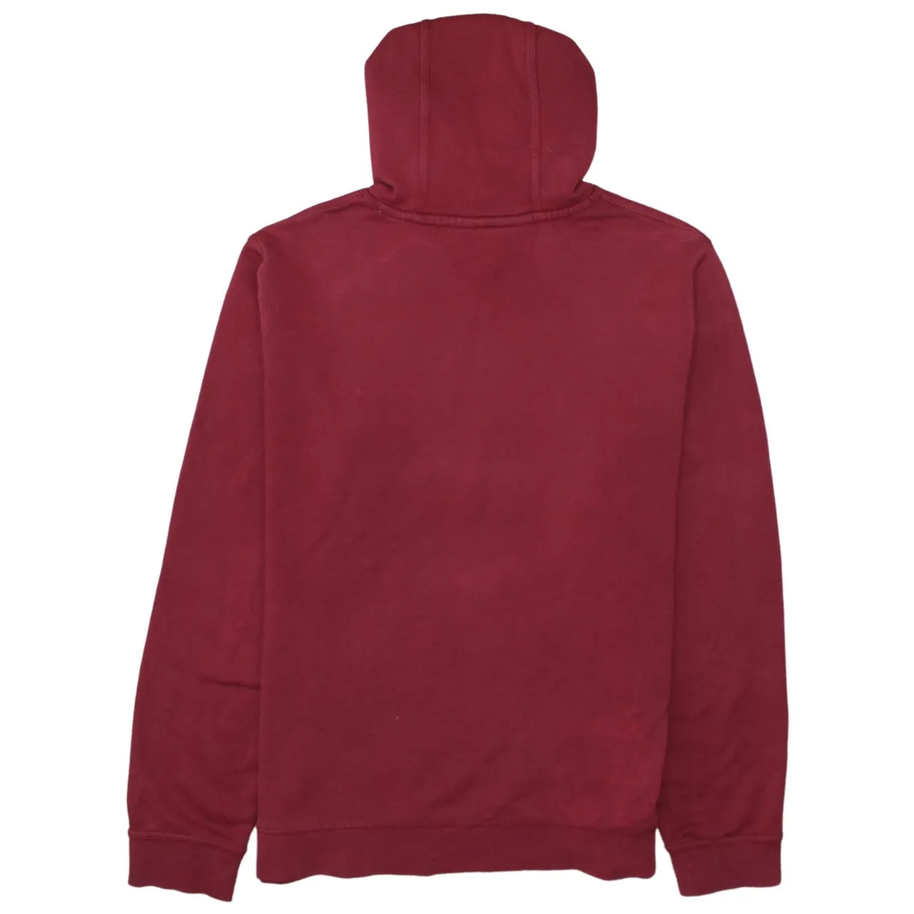 Nike Burgundy Red Hoodie Women’s XLarge Printed Logo Front Pocket Pullover Sweatshirt sold by Vintage Club product image thumbnail 2