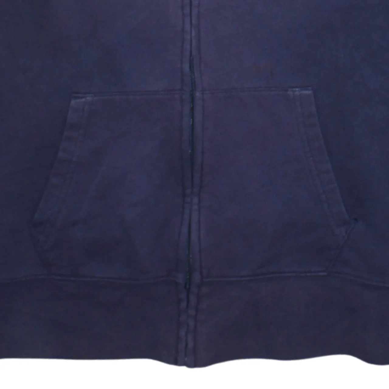 Gap Dark Purple Zip Hoodie Women's Medium Embroidered Logo Front Pockets Sweatshirt sold by Vintage Club product image thumbnail 4