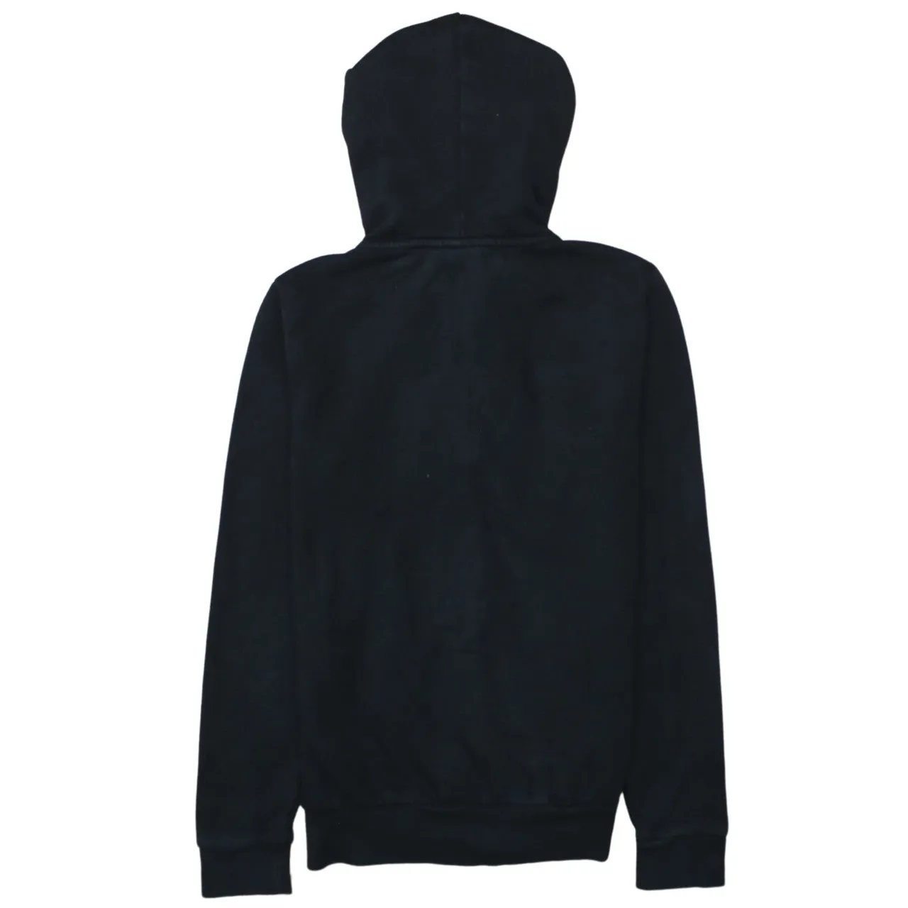 Puma Black Zip Hoodie Women’s XSmall Printed Logo Split Pocket Hooded Sweatshirt sold by Vintage Club product image thumbnail 2