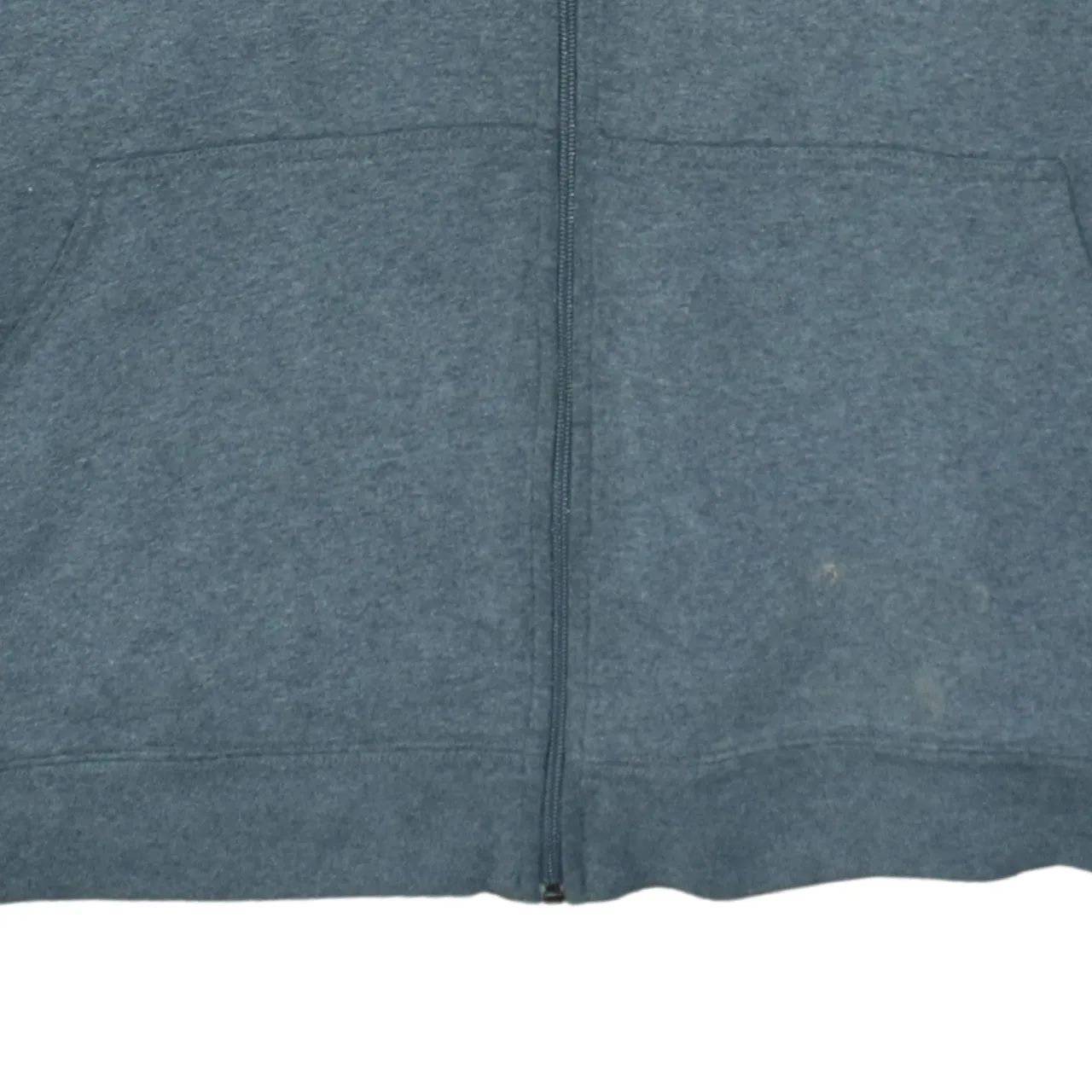 Timberland Dark Grey Hoodie Men's XLarge Full Zip Printed TBL Logo Pockets Sweatshirt sold by Vintage Club product image thumbnail 4