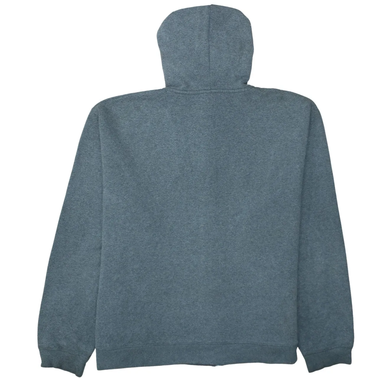 Timberland Dark Grey Hoodie Men's XLarge Full Zip Printed TBL Logo Pockets Sweatshirt sold by Vintage Club product image thumbnail 2