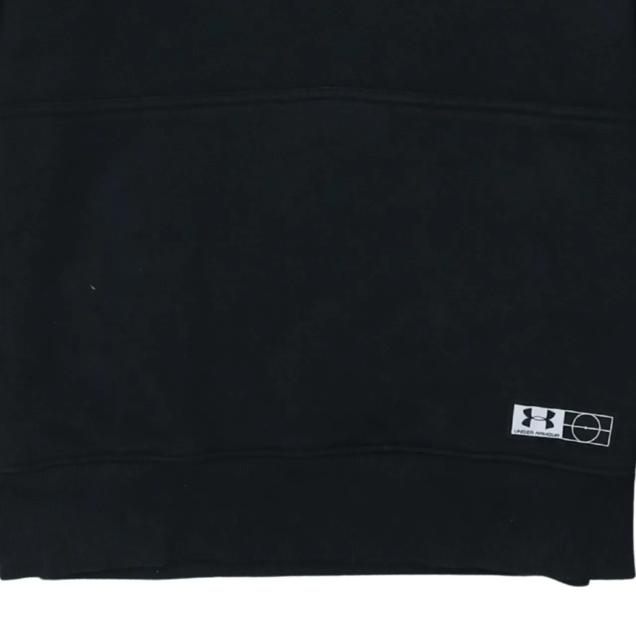 Under Armour Black Hoodie Women’s Small Printed Logo Drawstring Hood Pullover Sweatshirt sold by Vintage Club product image thumbnail 4