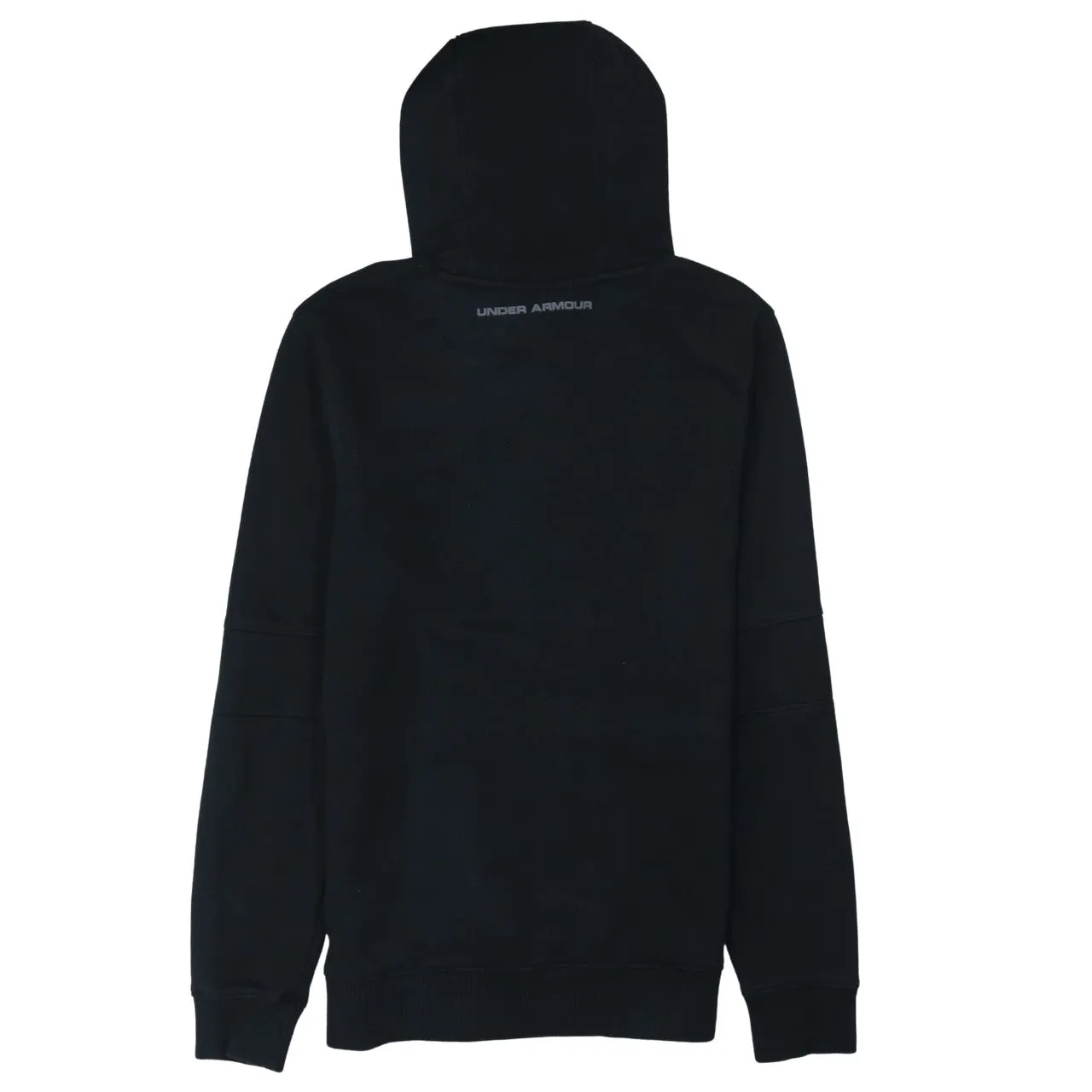 Under Armour Black Hoodie Women’s Small Printed Logo Drawstring Hood Pullover Sweatshirt sold by Vintage Club product image thumbnail 2