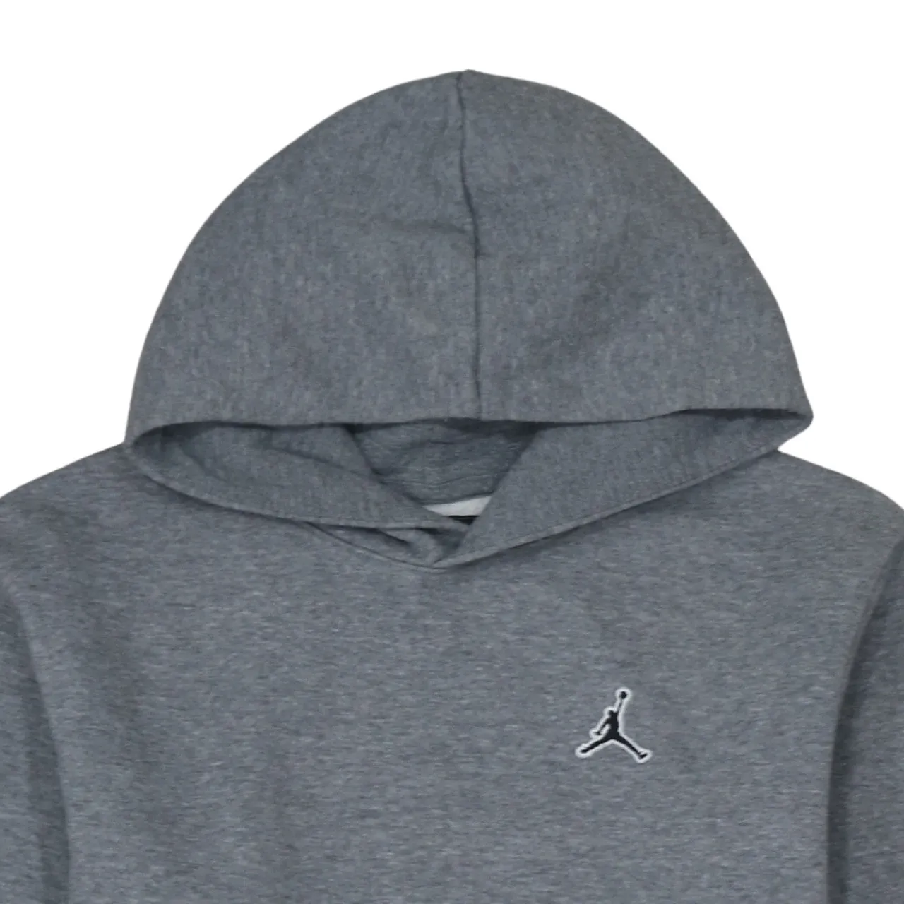 Jordan Dark Grey Hoodie Women's XLarge Embroidered Jumpman Logo Front Pocket Pullover Sweatshirt sold by Vintage Club product image thumbnail 3