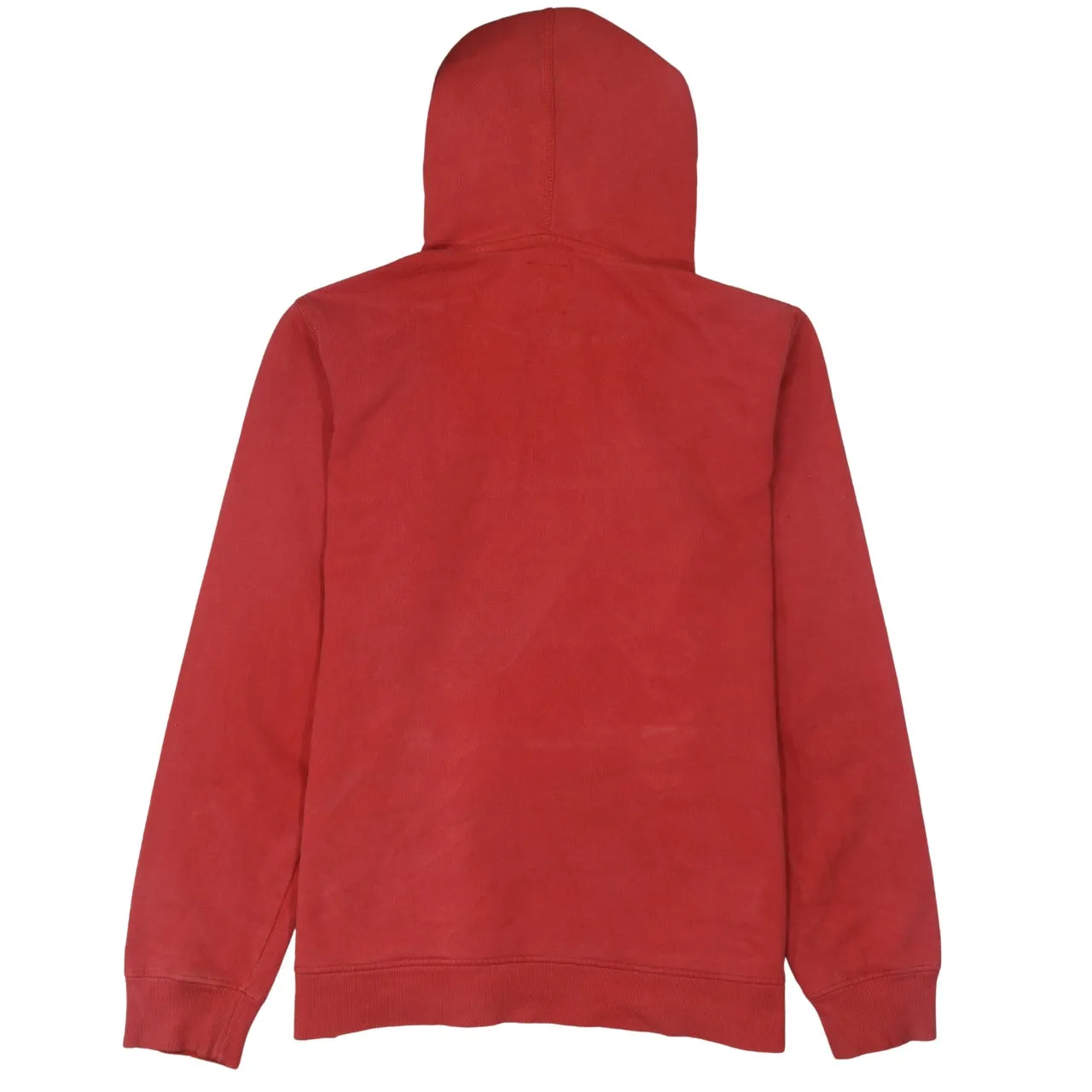 Dickies Faded Red Hoodie Men's Medium Large Front Logo Printed Graphic Pullover Sweatshirt sold by Vintage Club product image thumbnail 2
