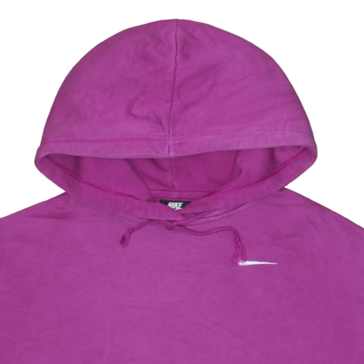Nike Purple Pullover Hoodie Men’s Small Embroidered Swoosh Drawstring Hood Sweatshirt sold by Vintage Club product image thumbnail 3