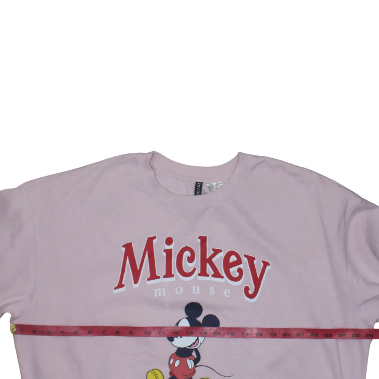 Disney Pink Mickey Mouse Sweatshirt Men's XLarge Printed Graphic Crewneck Pullover Fleece Top sold by Vintage Club product image thumbnail 5