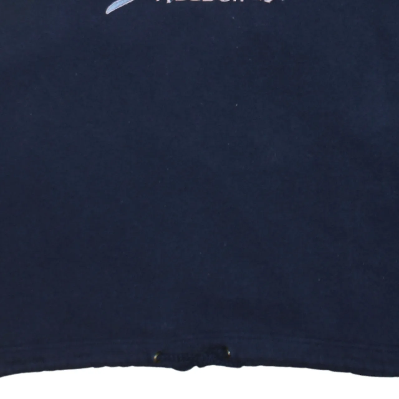 Reebok Navy Blue Sweatshirt Women’s XXLarge Embroidered Freestyle Logo Ribbed Crewneck Pullover Top sold by Vintage Club product image thumbnail 4