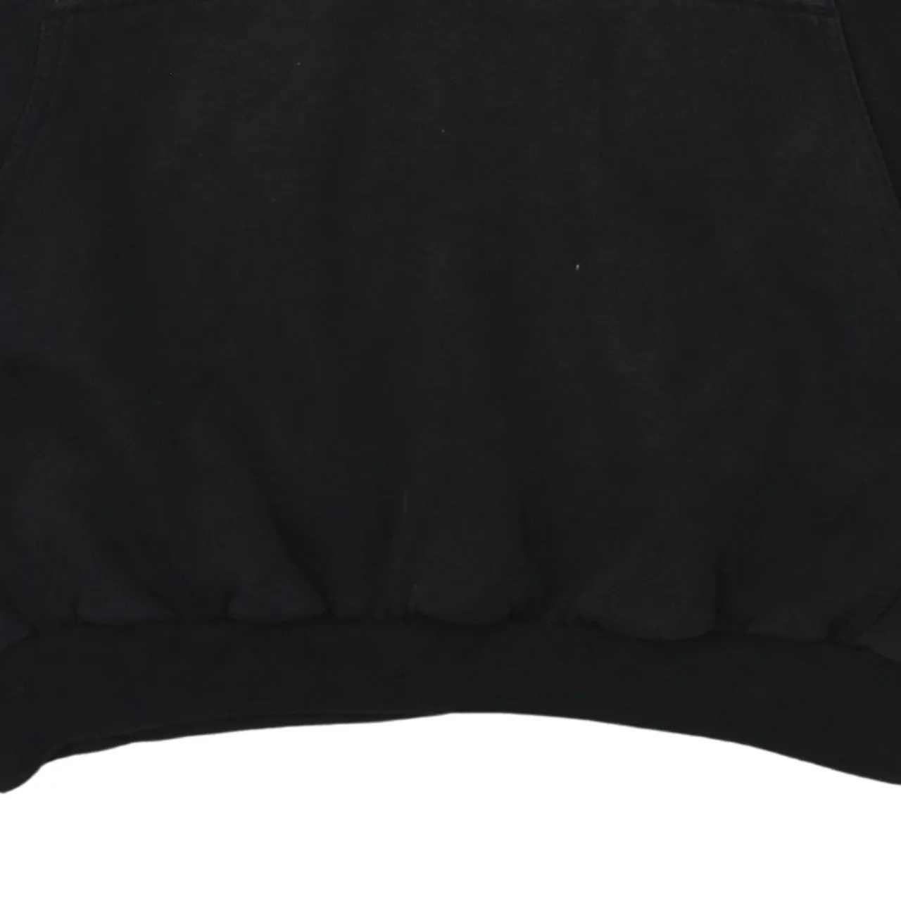 Adidas Black Hoodie Men's Large Embroidered Logo Three Stripe Sleeves Pullover Sweatshirt sold by Vintage Club product image thumbnail 4