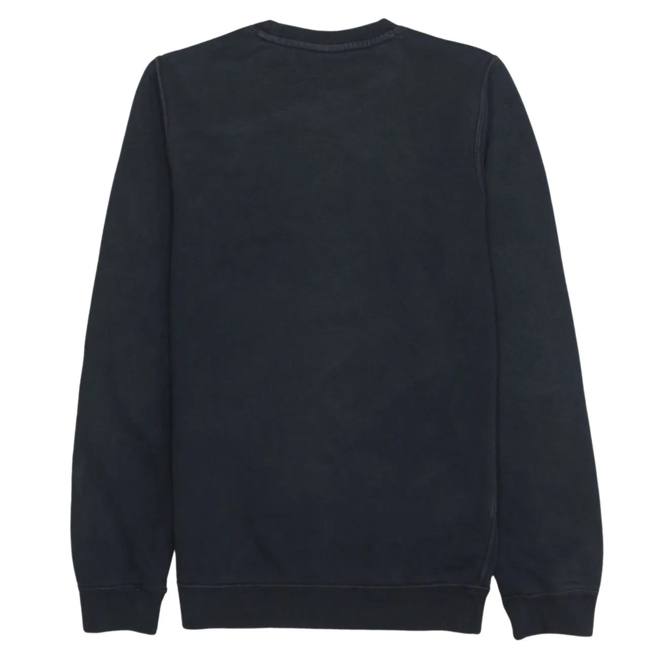 Nike Black Sweatshirt Men's XSmall Embroidered Swoosh Logo Crewneck Pullover Fleece Top sold by Vintage Club product image thumbnail 2