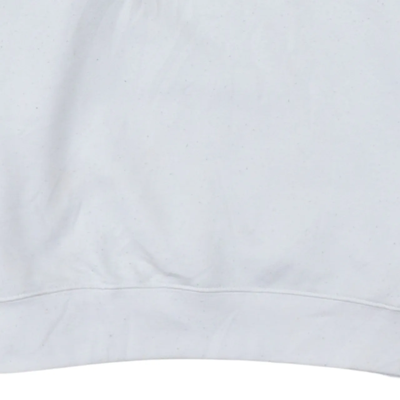 Nike White Hoodie Men’s Small Printed Multi Swoosh Logo Pullover Sweatshirt sold by Vintage Club product image thumbnail 4