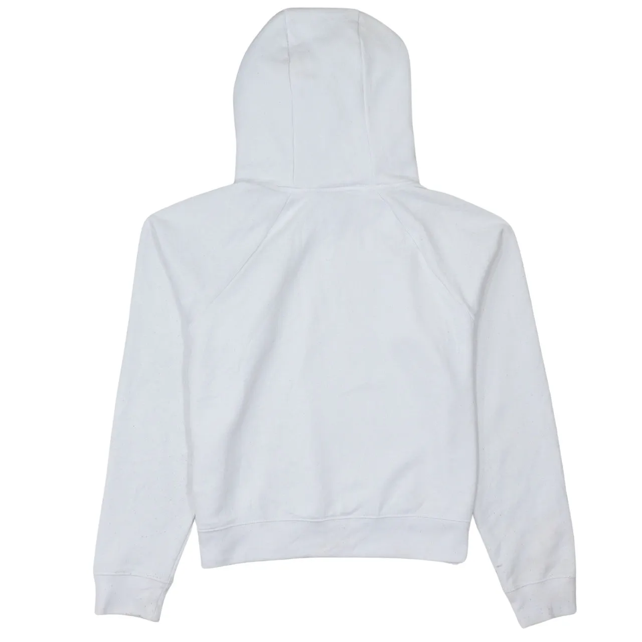 Nike White Hoodie Men’s Small Printed Multi Swoosh Logo Pullover Sweatshirt sold by Vintage Club product image thumbnail 2