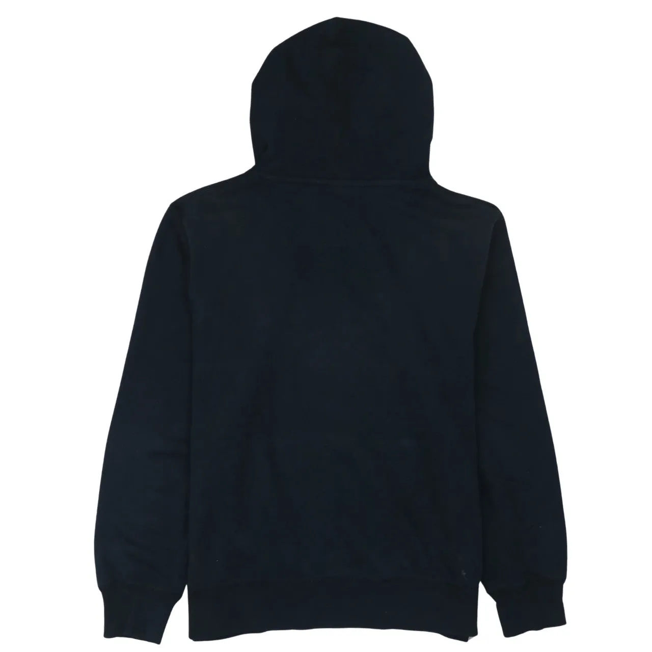 Nike Black Hoodie Women’s XLarge Printed Diagonal Logo Front Pouch Pullover Sweatshirt sold by Vintage Club product image thumbnail 2