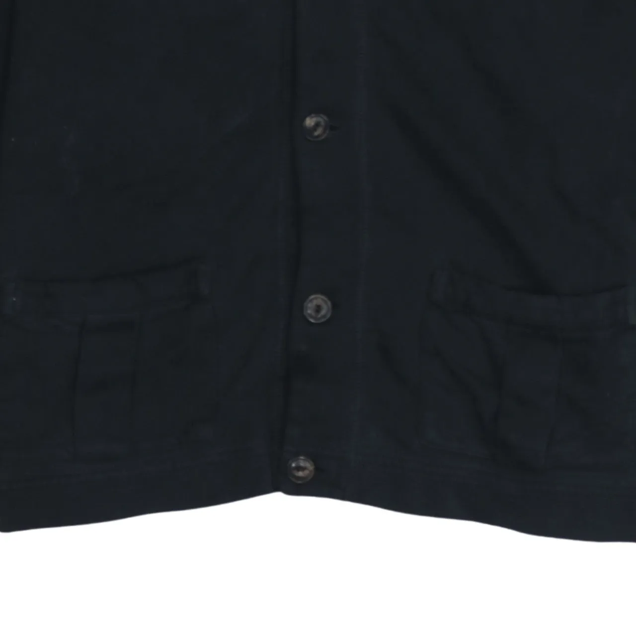 Polo Ralph Lauren Black Cardigan Women’s XLarge Embroidered Pony Logo Button Front Knit Jacket sold by Vintage Club product image thumbnail 4