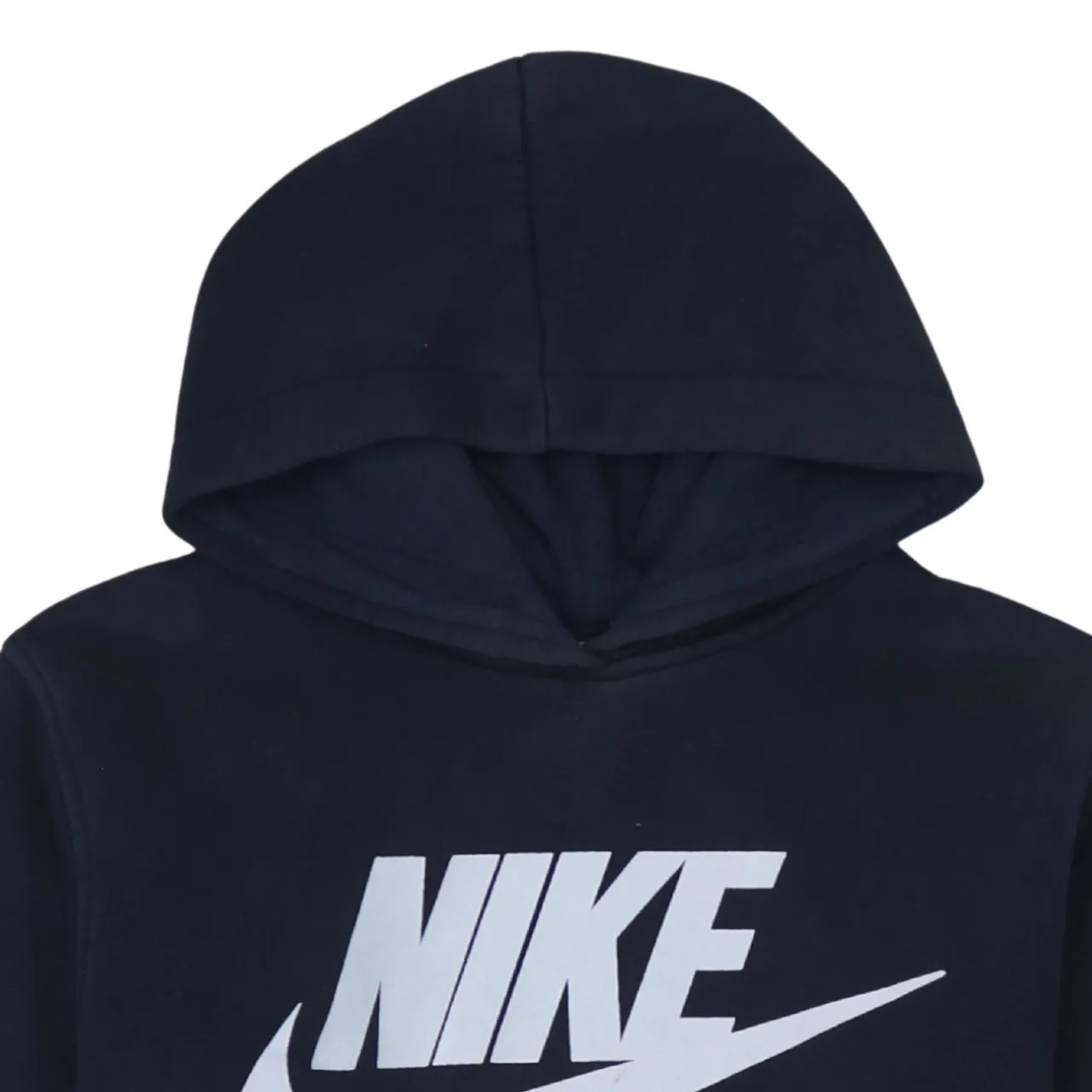 Nike Black Hoodie Men's Small Printed Sportswear Logo Front Pocket Pullover Sweatshirt sold by Vintage Club product image thumbnail 3