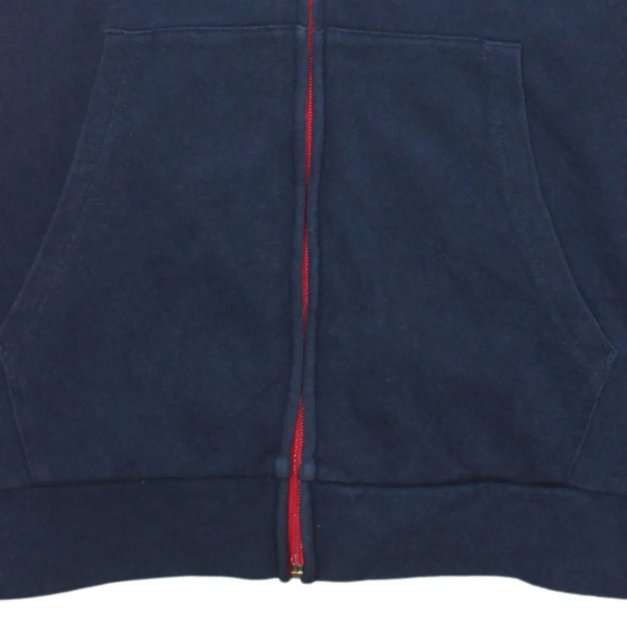 Champion Red Navy Full Zip Hoodie Women’s XXLarge Embroidered Logo Split Pockets Sweatshirt sold by Vintage Club product image thumbnail 4