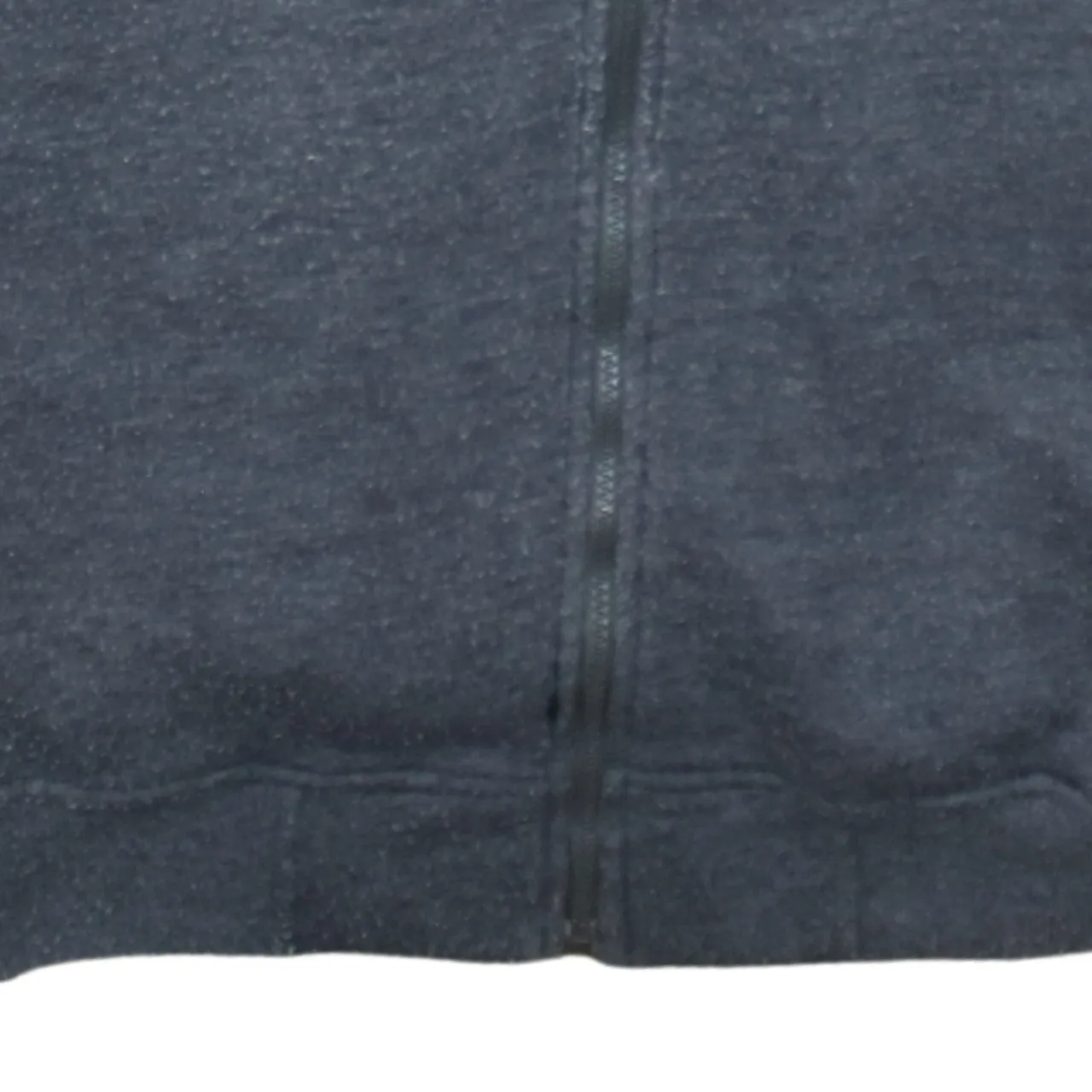 Stone Island Charcoal Grey Hoodie Women’s 4XL Zip Front Badge Logo Fleece Sweatshirt sold by Vintage Club product image thumbnail 4