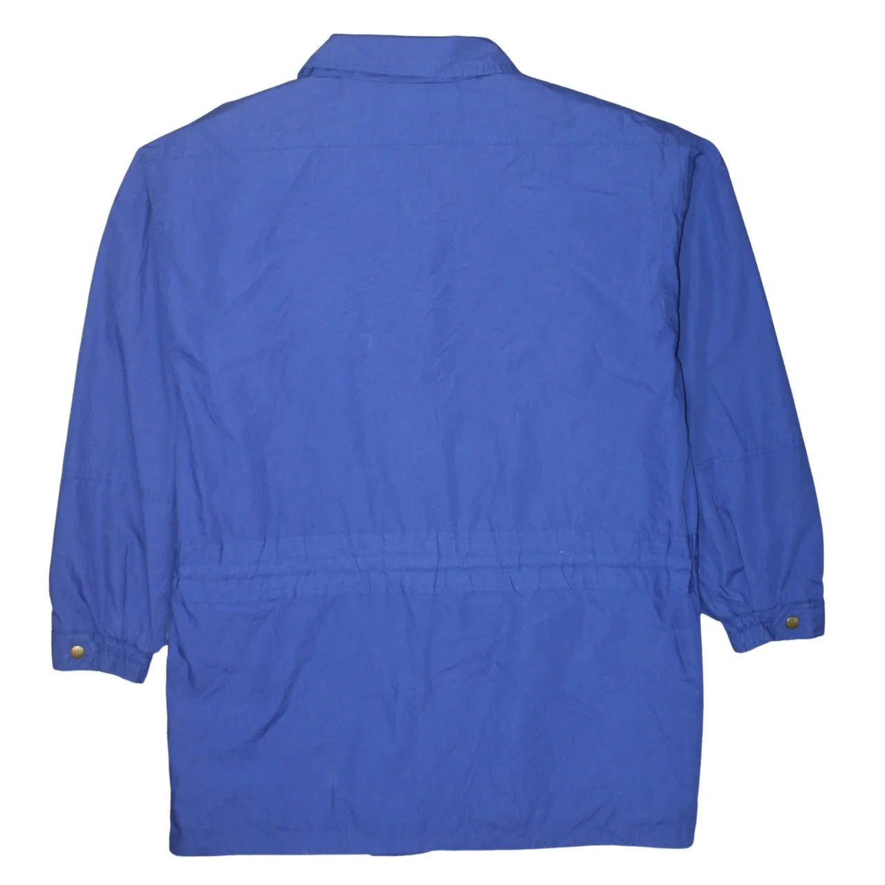 Puma Blue Windbreaker Jacket Men’s XLarge Drawstring Waist Zip Pockets Printed Logo Outerwear sold by Vintage Club product image thumbnail 2