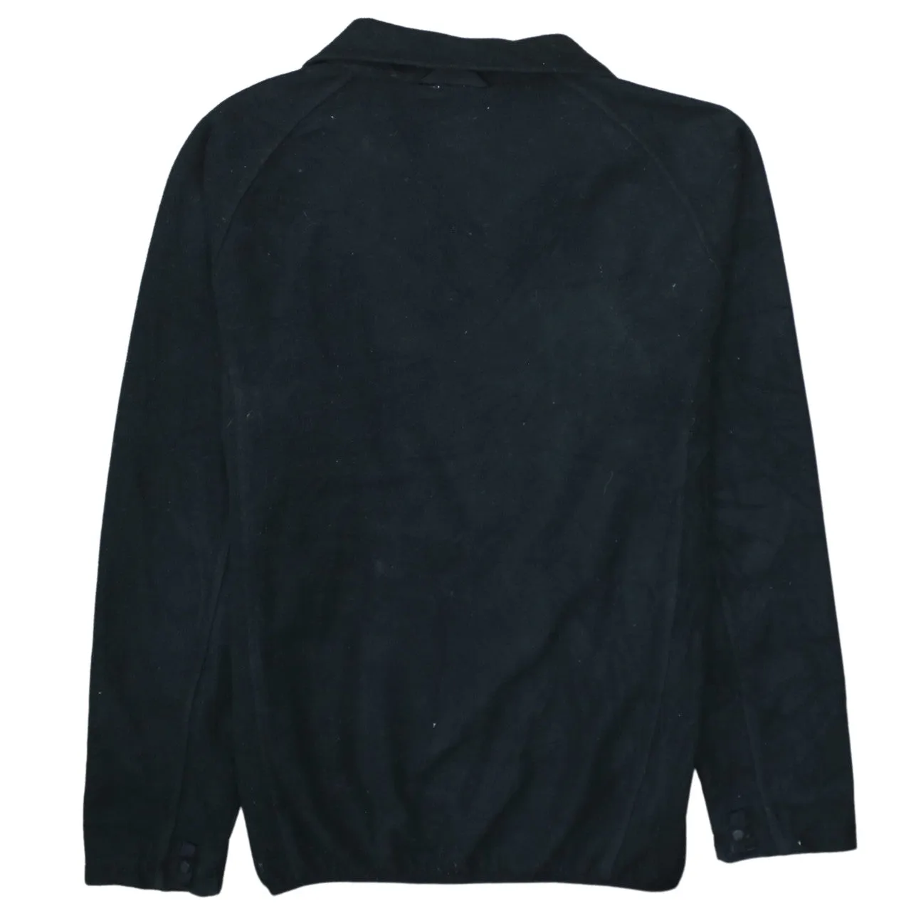 The North Face Black Fleece Jacket Men's Medium Full Zip Embroidered Chest Logo Outdoor Top sold by Vintage Club product image thumbnail 2