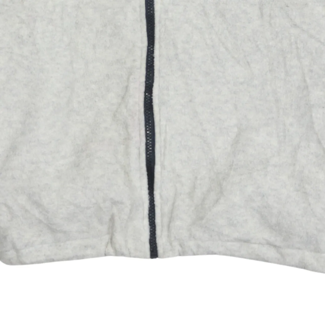 Timberland Light Grey Fleece Jacket Men's Large Embroidered Logo Full Zip Outerwear sold by Vintage Club product image thumbnail 4