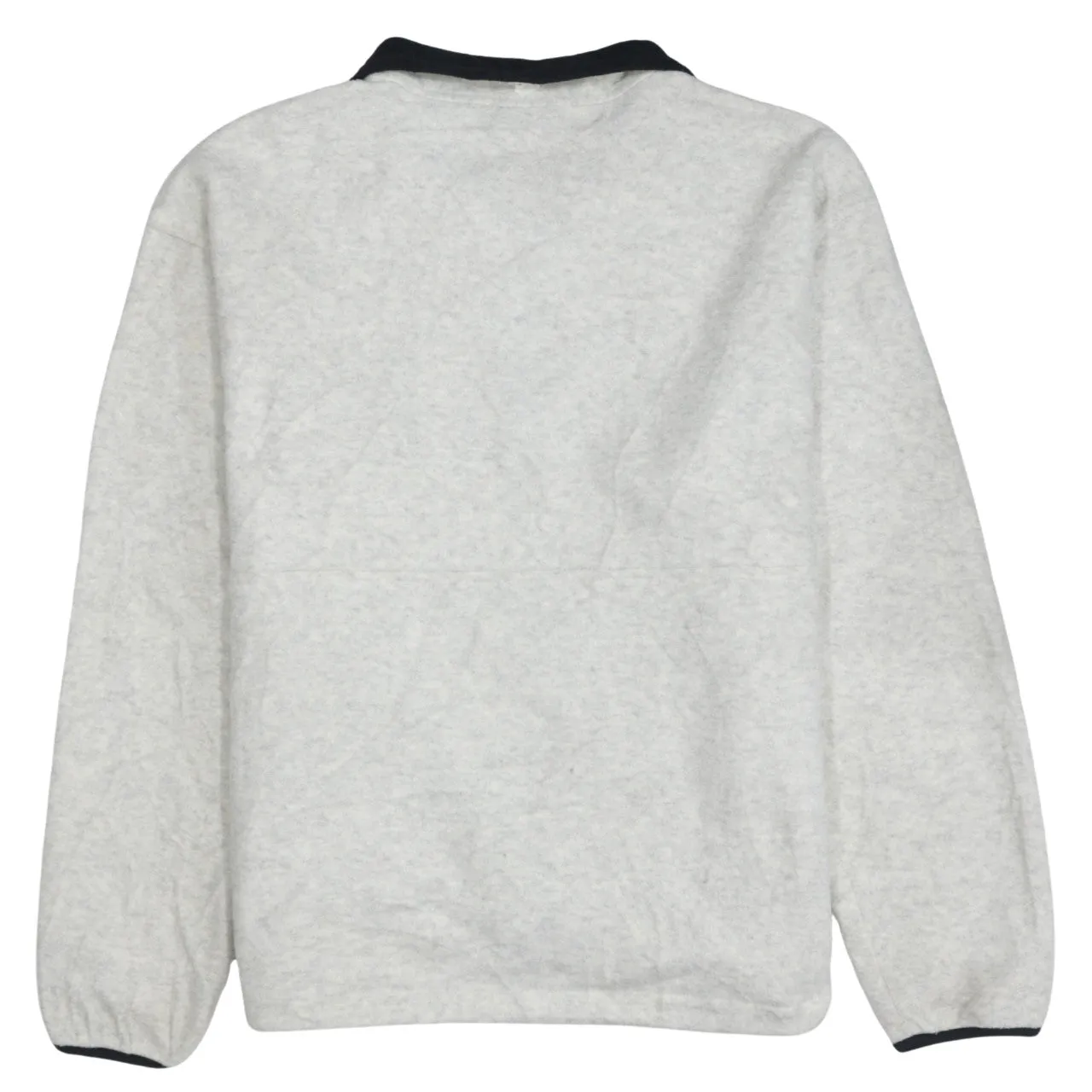 Timberland Light Grey Fleece Jacket Men's Large Embroidered Logo Full Zip Outerwear sold by Vintage Club product image thumbnail 2