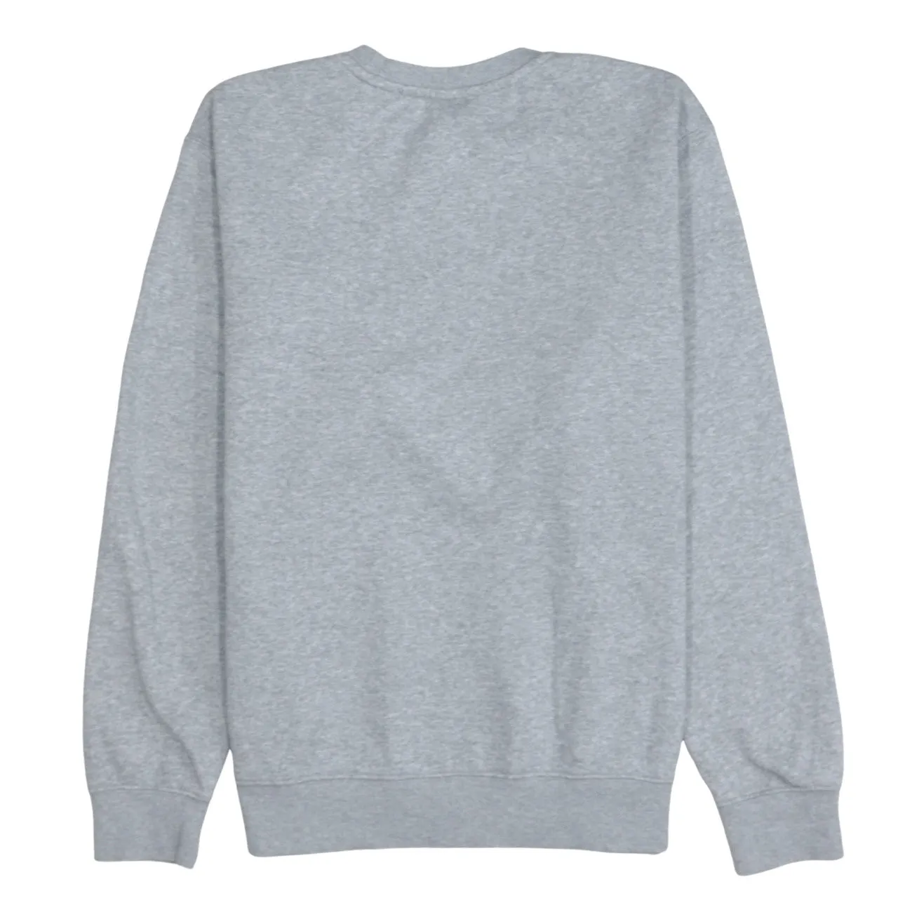 Nike Grey Crewneck Sweatshirt Men's Large Embroidered Swoosh Logo Fleece Pullover Top sold by Vintage Club product image thumbnail 2