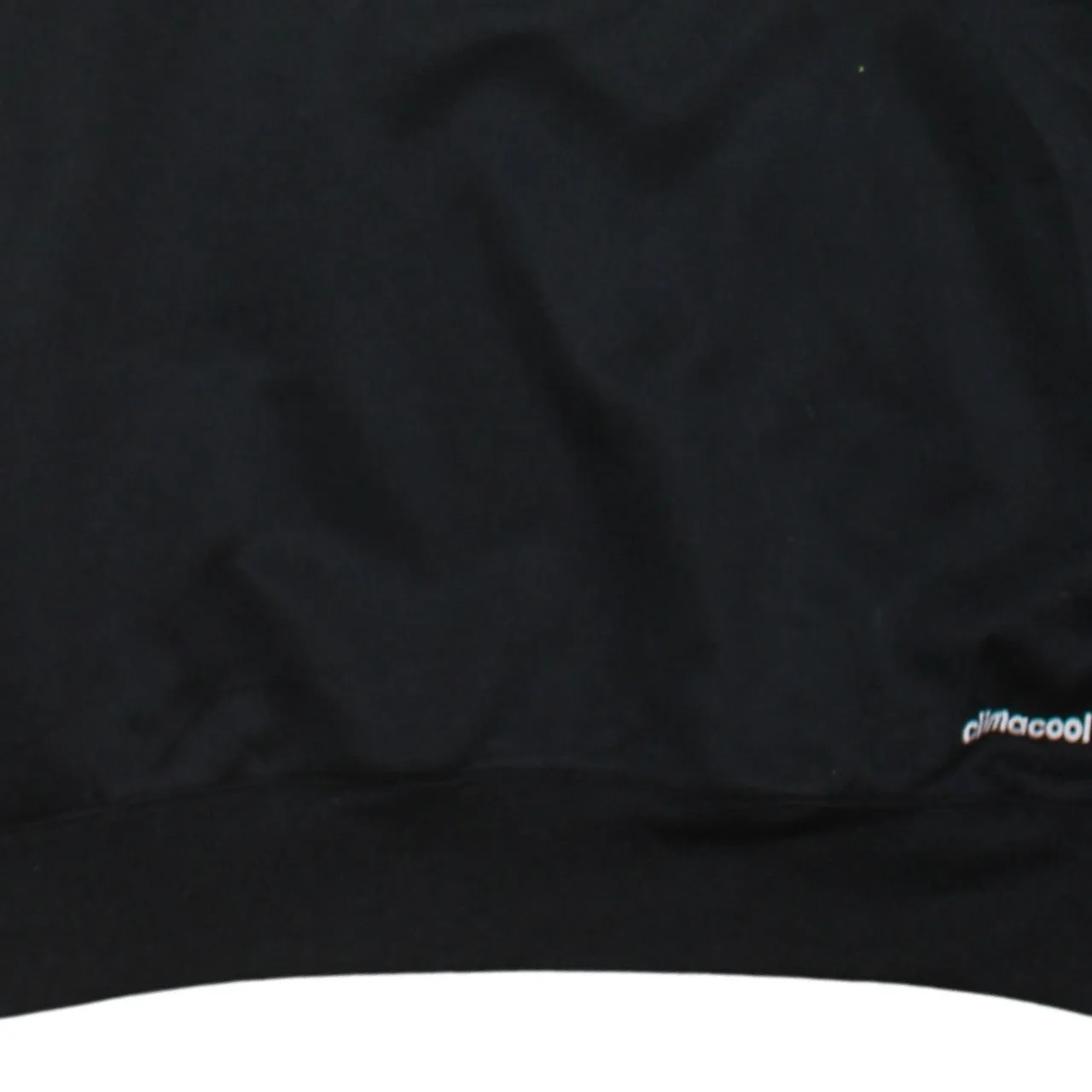 Adidas Black Sweatshirt Women’s Large Chelsea Yokohama Sponsor Printed Logos Training Top sold by Vintage Club product image thumbnail 4