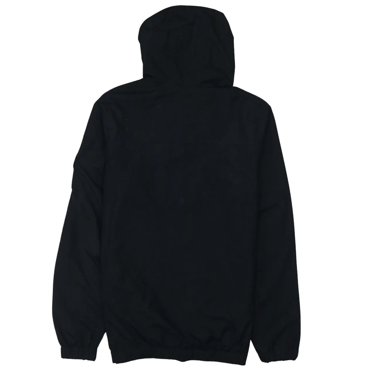 Ellesse Black Hooded Windbreaker Men's Small Embroidered Front Logo Half Zip Jacket Anorak sold by Vintage Club product image thumbnail 2