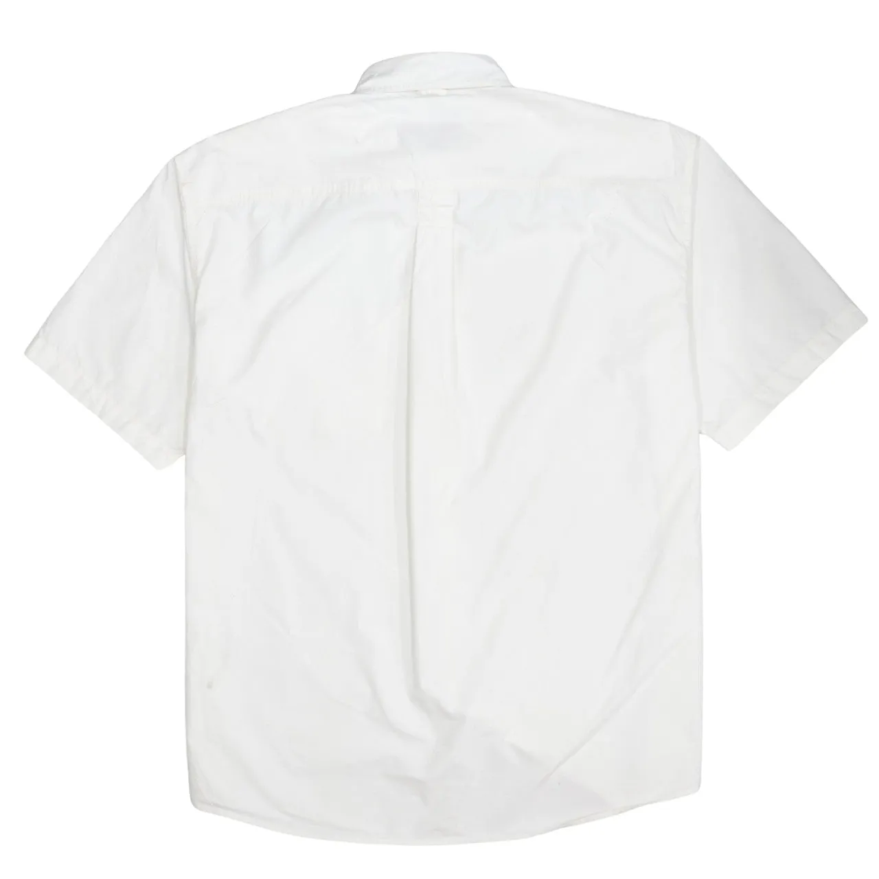 Timberland White Short Sleeve Shirt Men's Large Button Down Pocket Casual Top sold by Vintage Club product image thumbnail 2