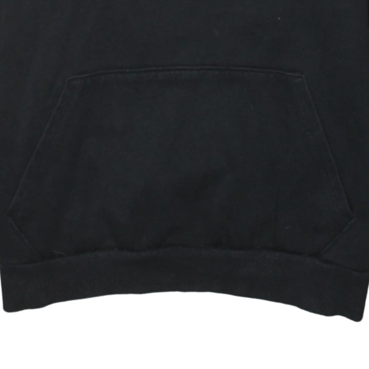 Puma Black Hoodie Women's Large Embroidered Gold Box Logo Front Pocket Pullover Sweatshirt sold by Vintage Club product image thumbnail 4