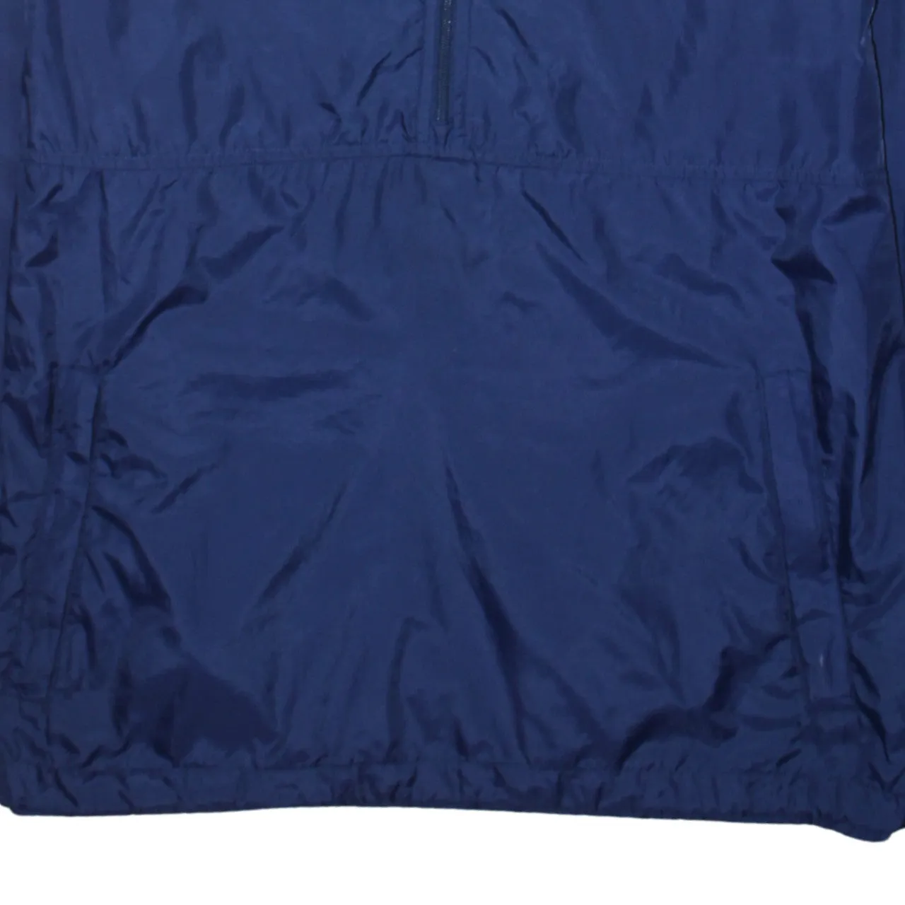 Fila Navy Blue Windbreaker Jacket Men’s Small Hooded Half Zip Embroidered Logo Pullover sold by Vintage Club product image thumbnail 4