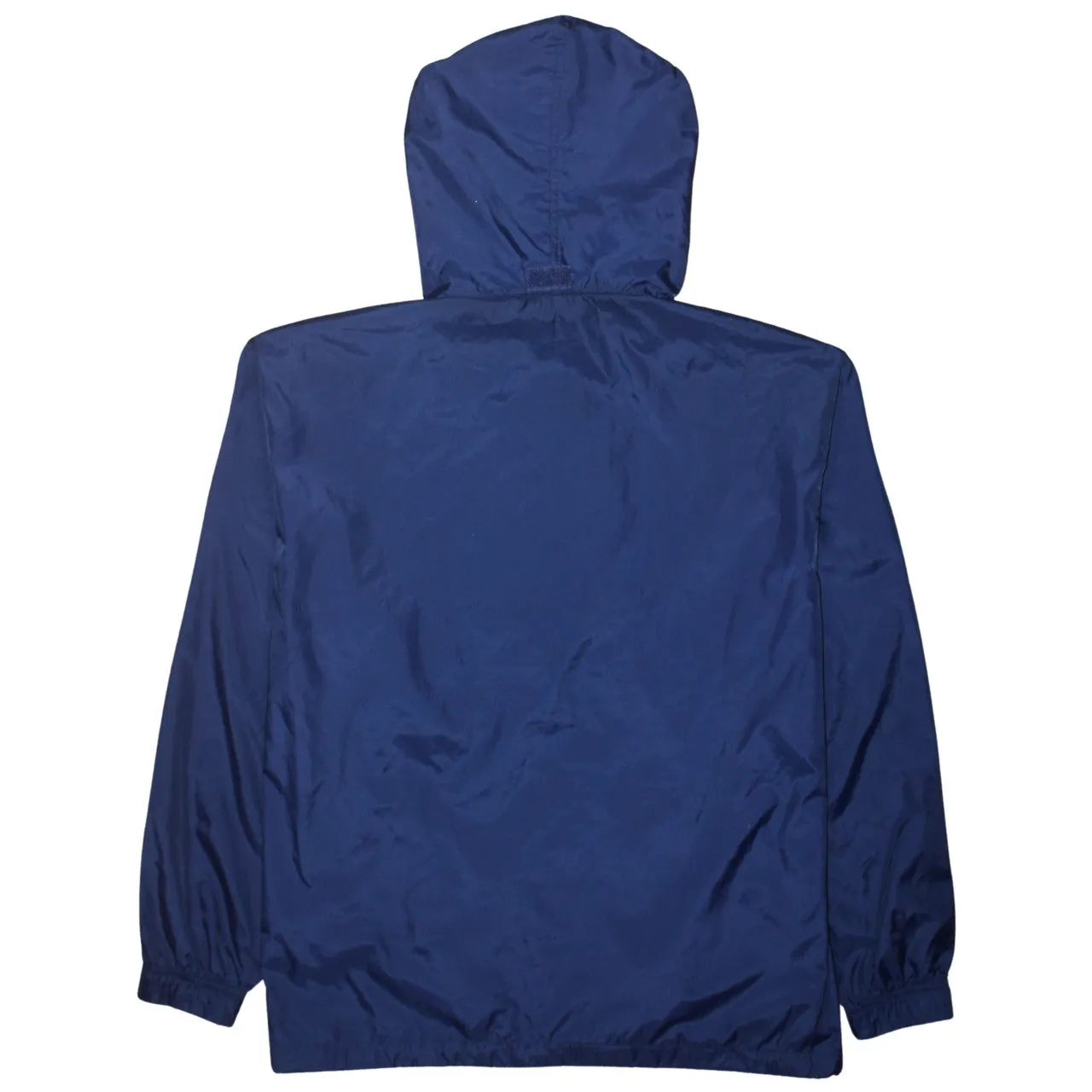 Fila Navy Blue Windbreaker Jacket Men’s Small Hooded Half Zip Embroidered Logo Pullover sold by Vintage Club product image thumbnail 2