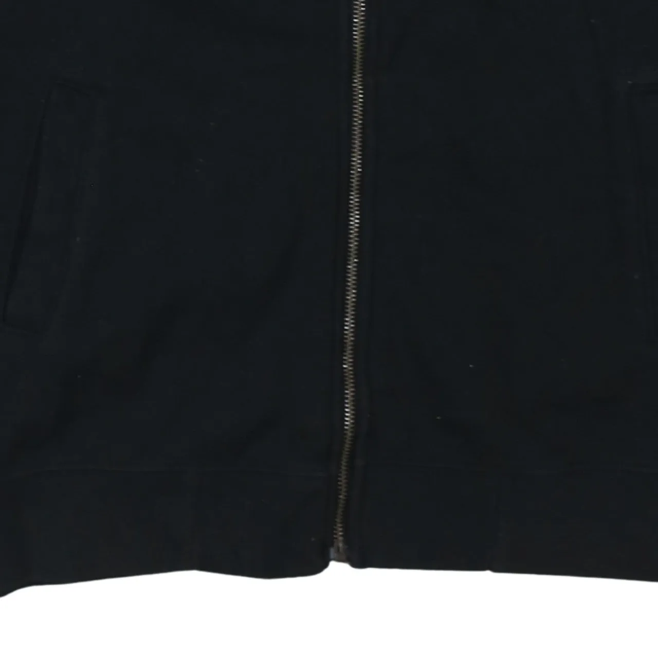 Carhartt Black Full Zip Sweatshirt Men's XXLarge Stand Collar Fleece Lined Casual Jacket sold by Vintage Club product image thumbnail 4