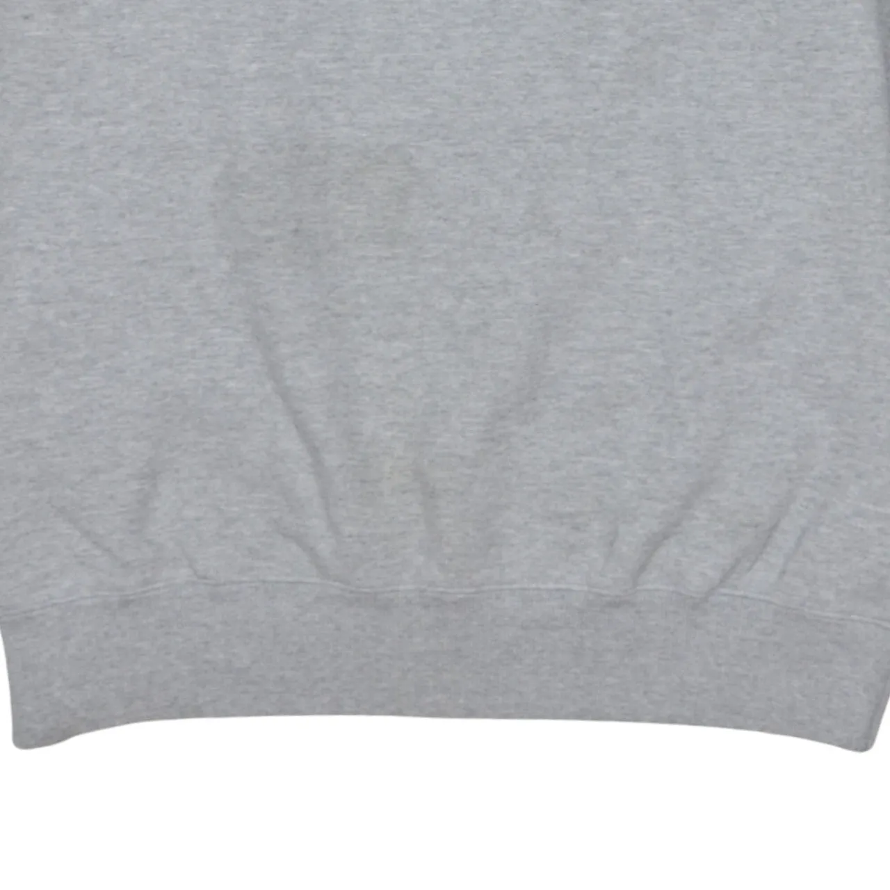 Champion Grey Sweatshirt Men's Large Embroidered Chest Logo Ribbed Cuffs Crewneck Pullover sold by Vintage Club product image thumbnail 4